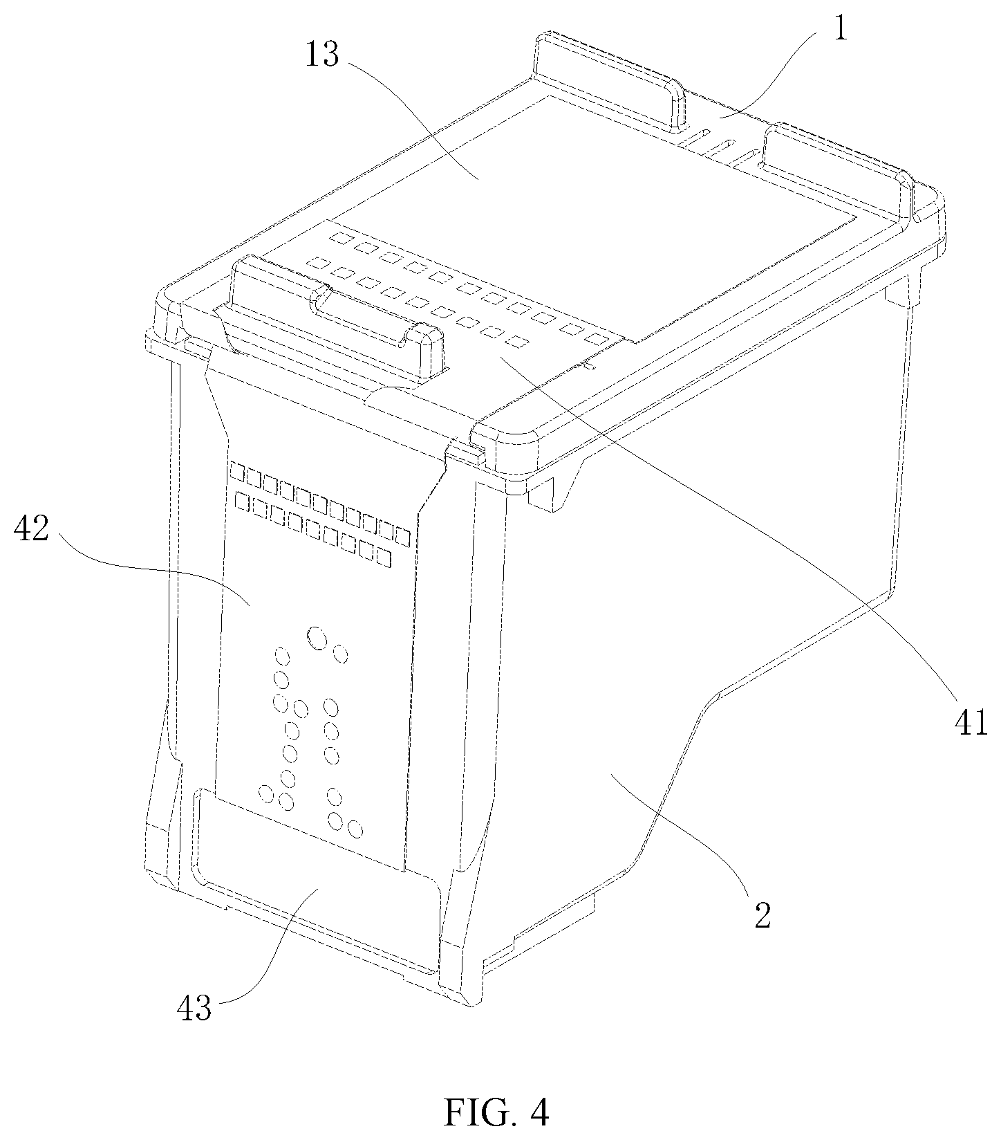 Patent US12304212 Figure 4 – Ink cartridge having print head
