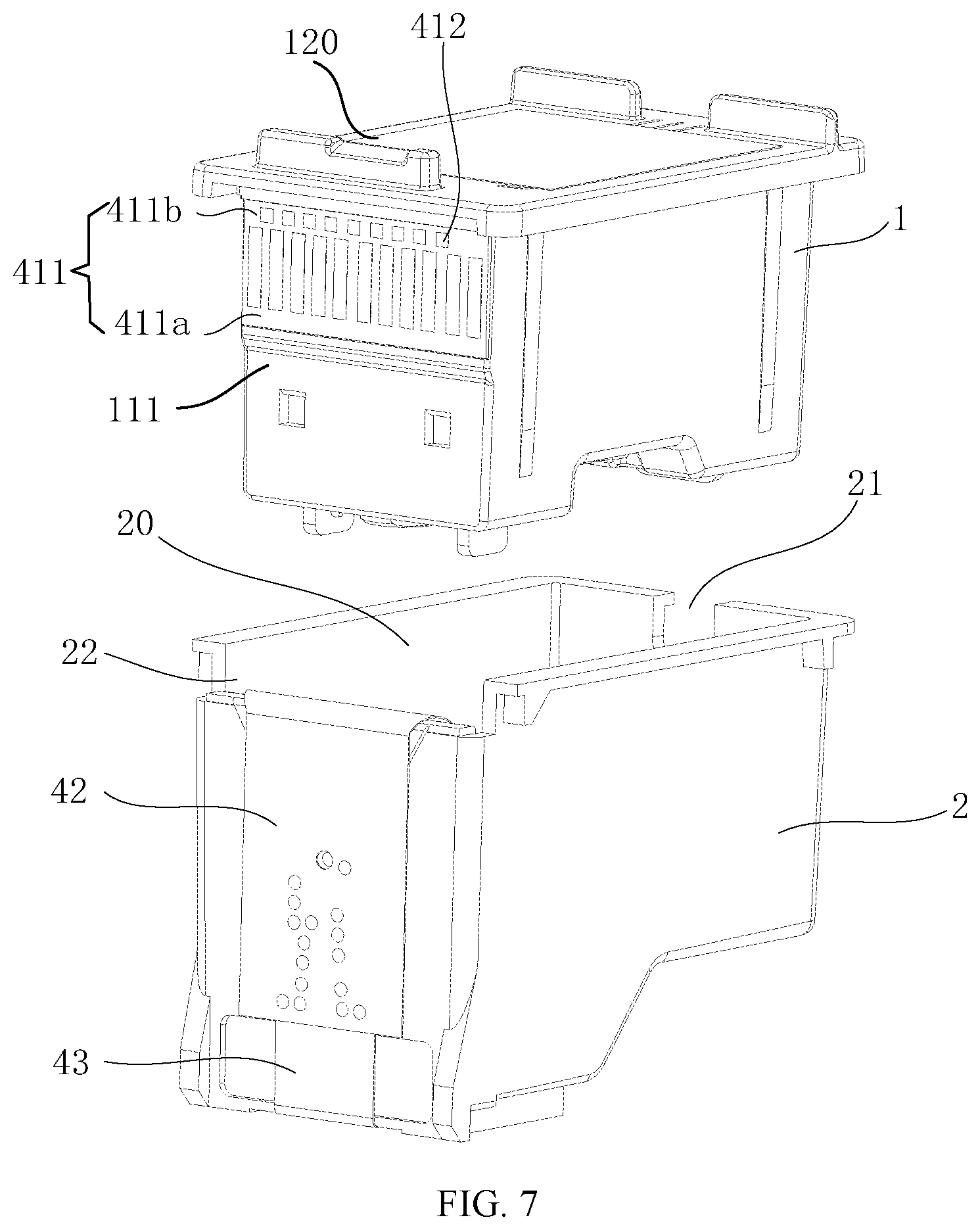 Patent US12304212 Figure 7 – Ink cartridge having print head