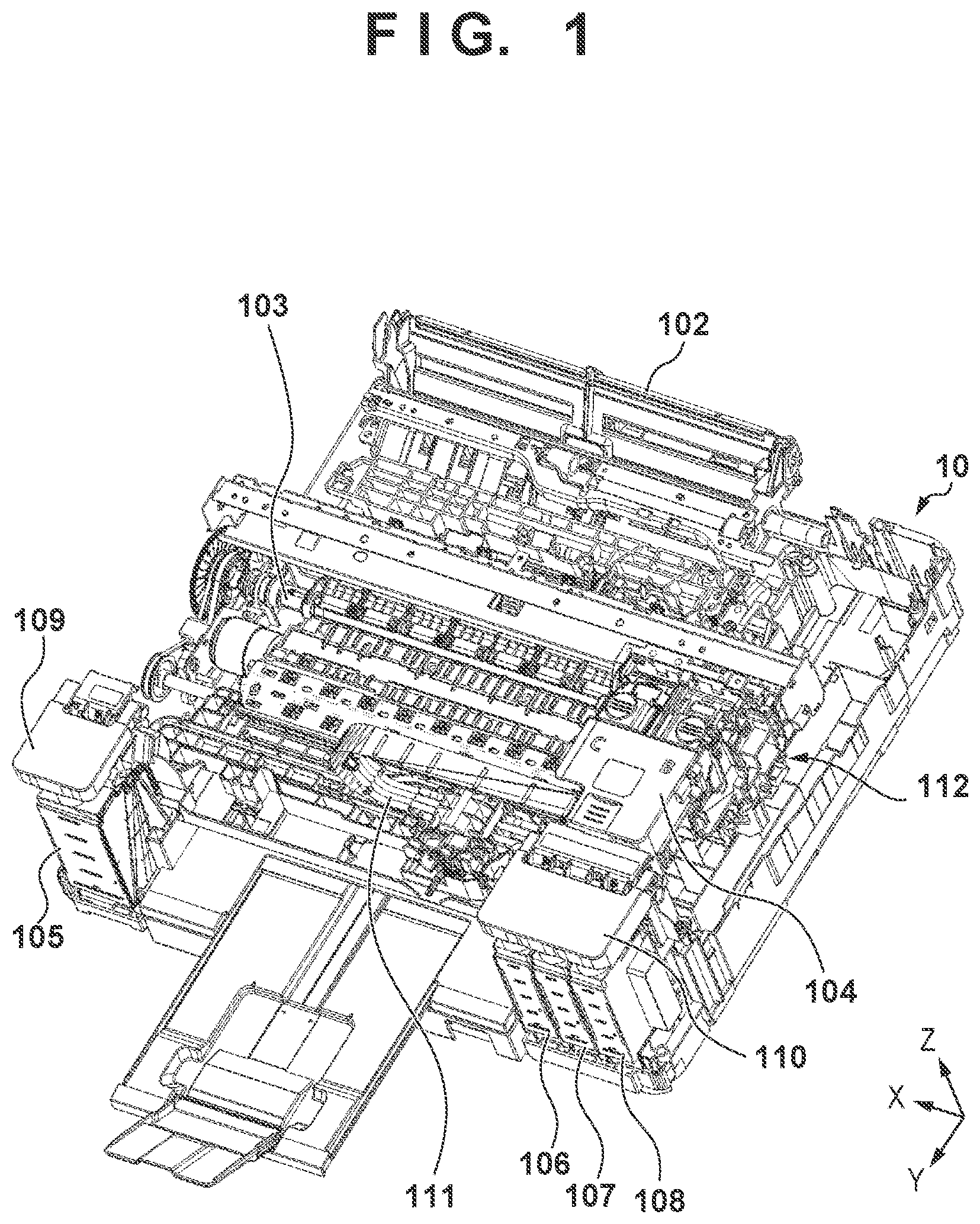 Patent US12304214 Figure 1 – Printing apparatus and ink quantity detection method thereof