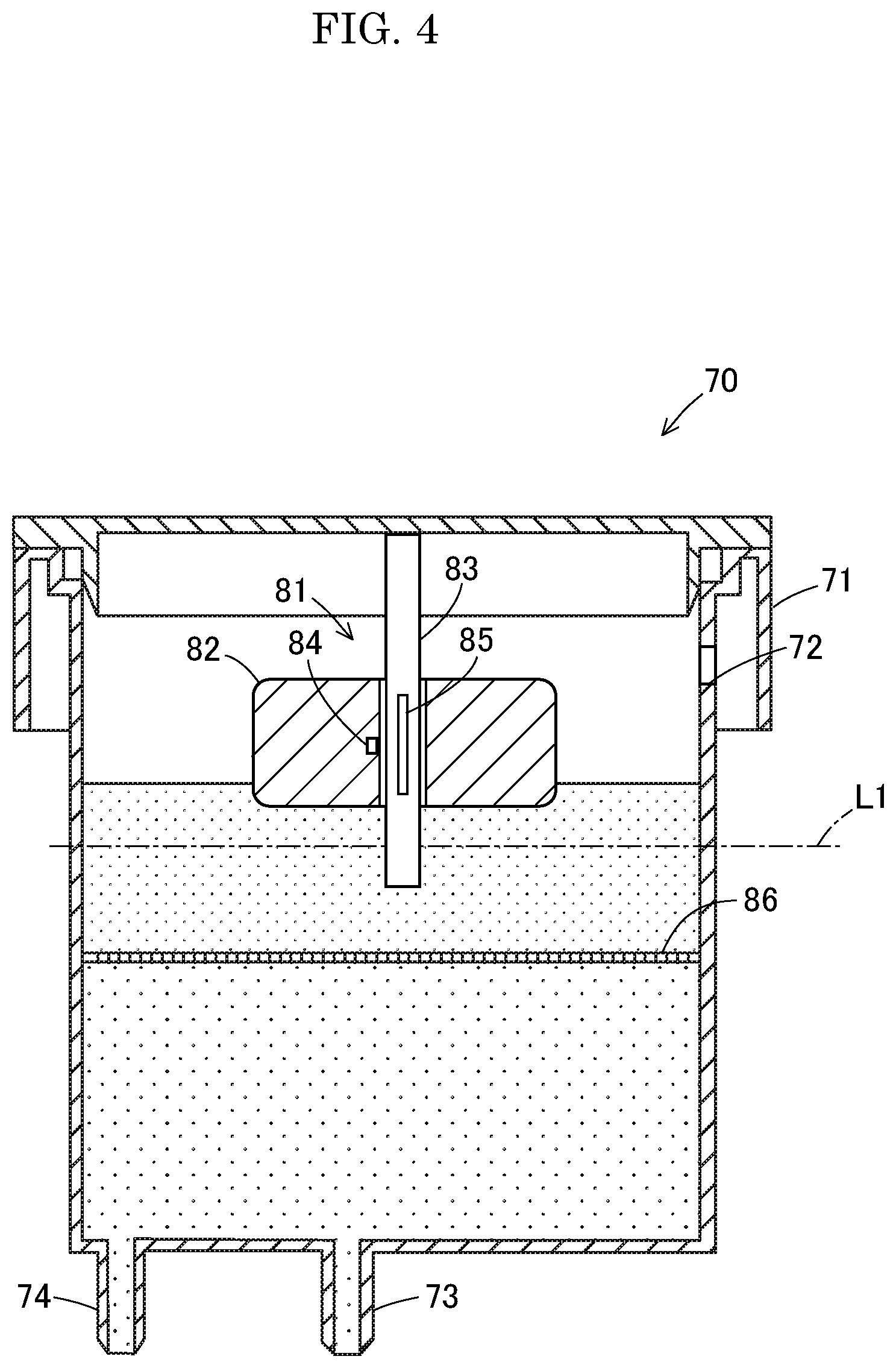 Patent US12304215 Figure 4 – Sub-tank and inkjet recording apparatus