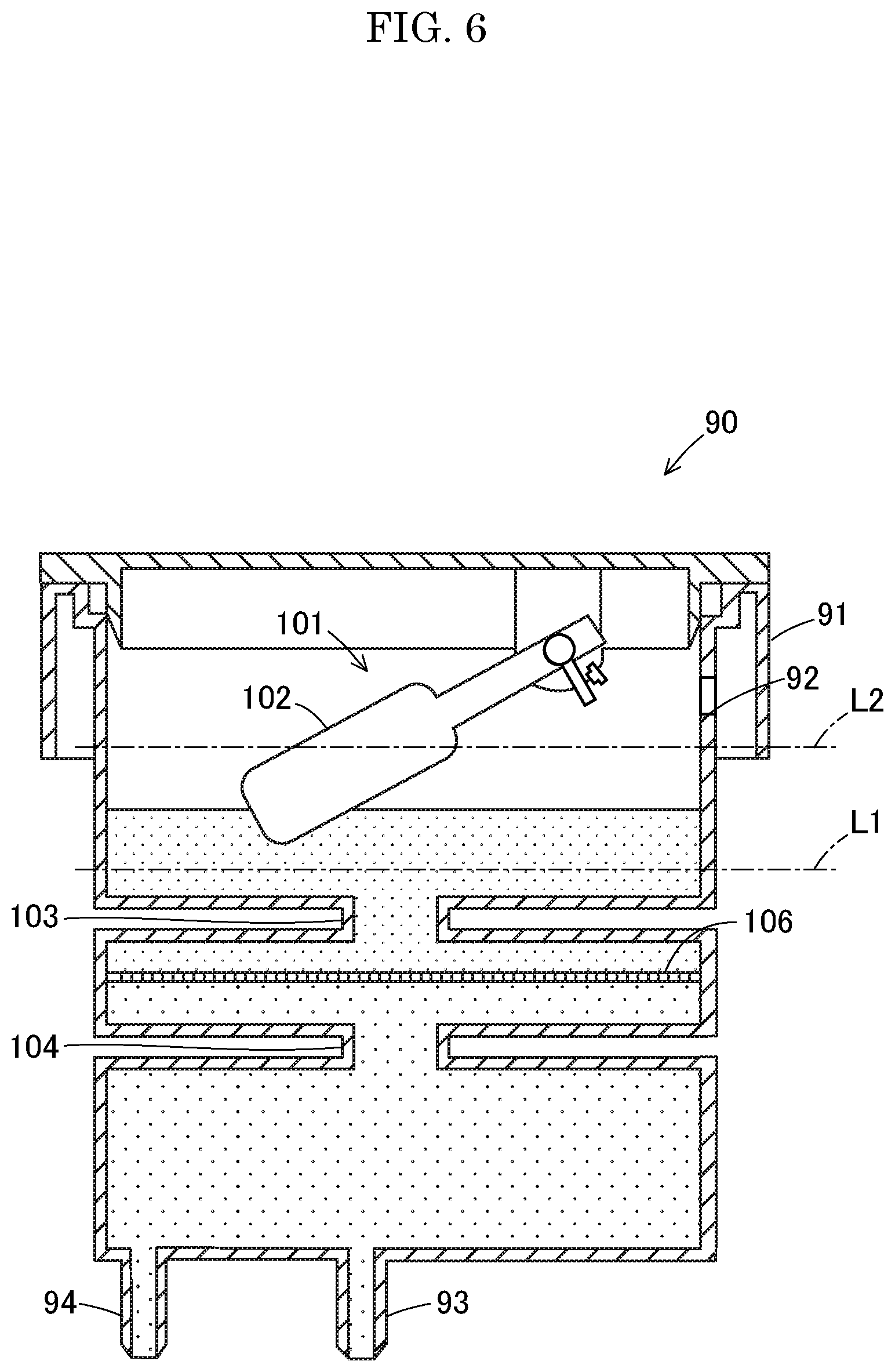 Patent US12304215 Figure 6 – Sub-tank and inkjet recording apparatus