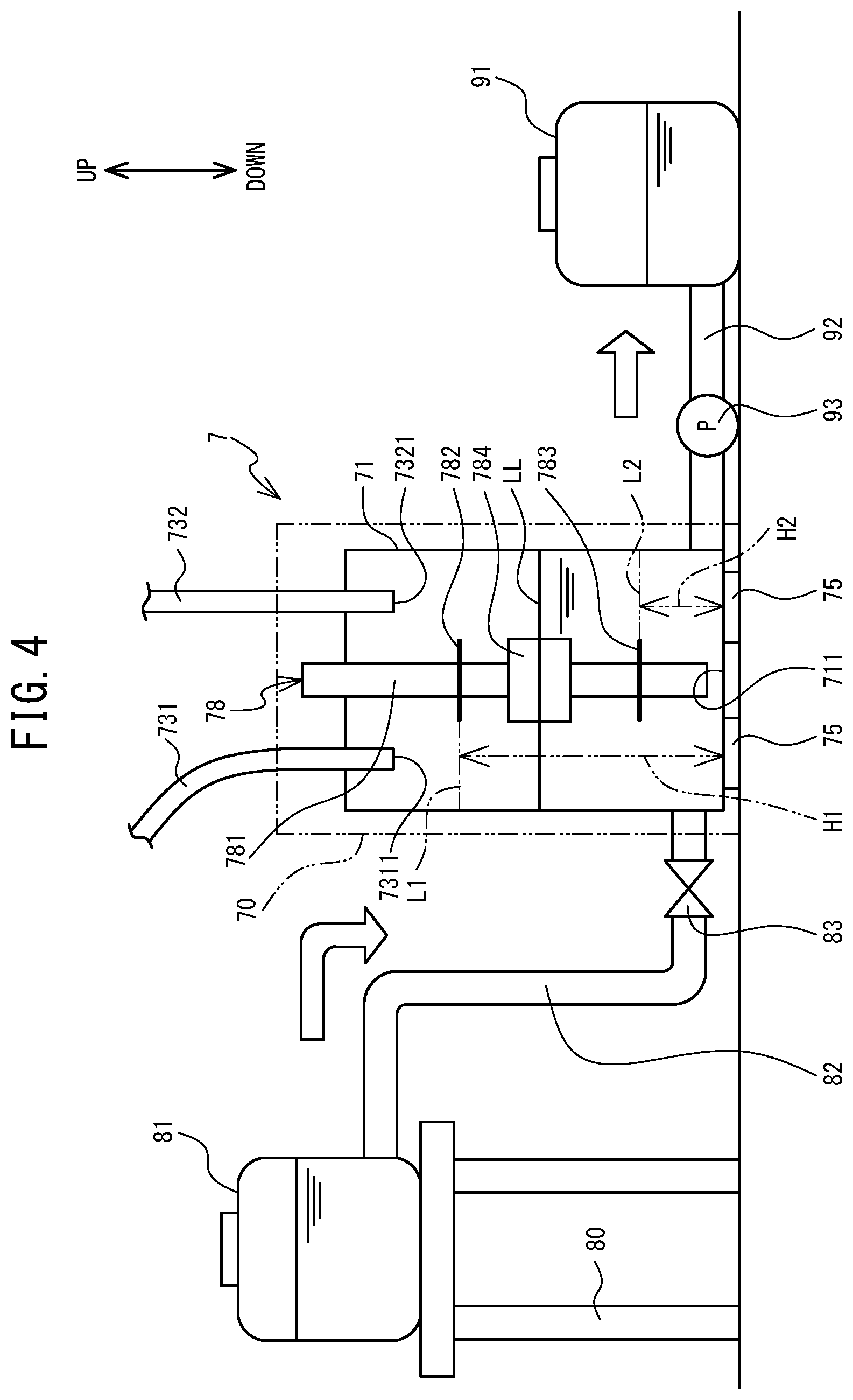 Patent US12304216 Figure 4 – Printer, control method, and non-transitory computer-readable medium storing computer-readable instructions