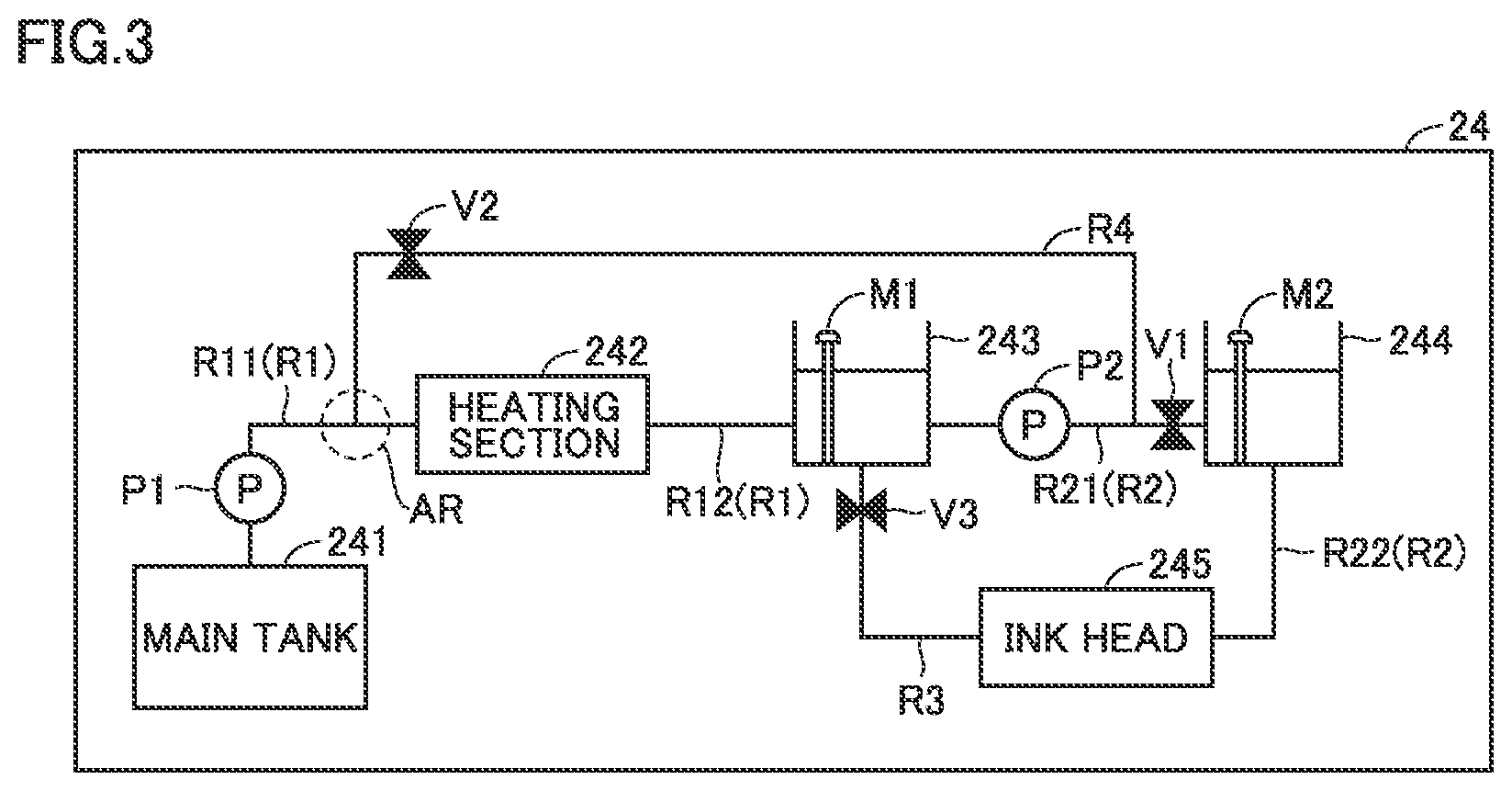 Patent US12304217 Figure 3 – Image forming apparatus