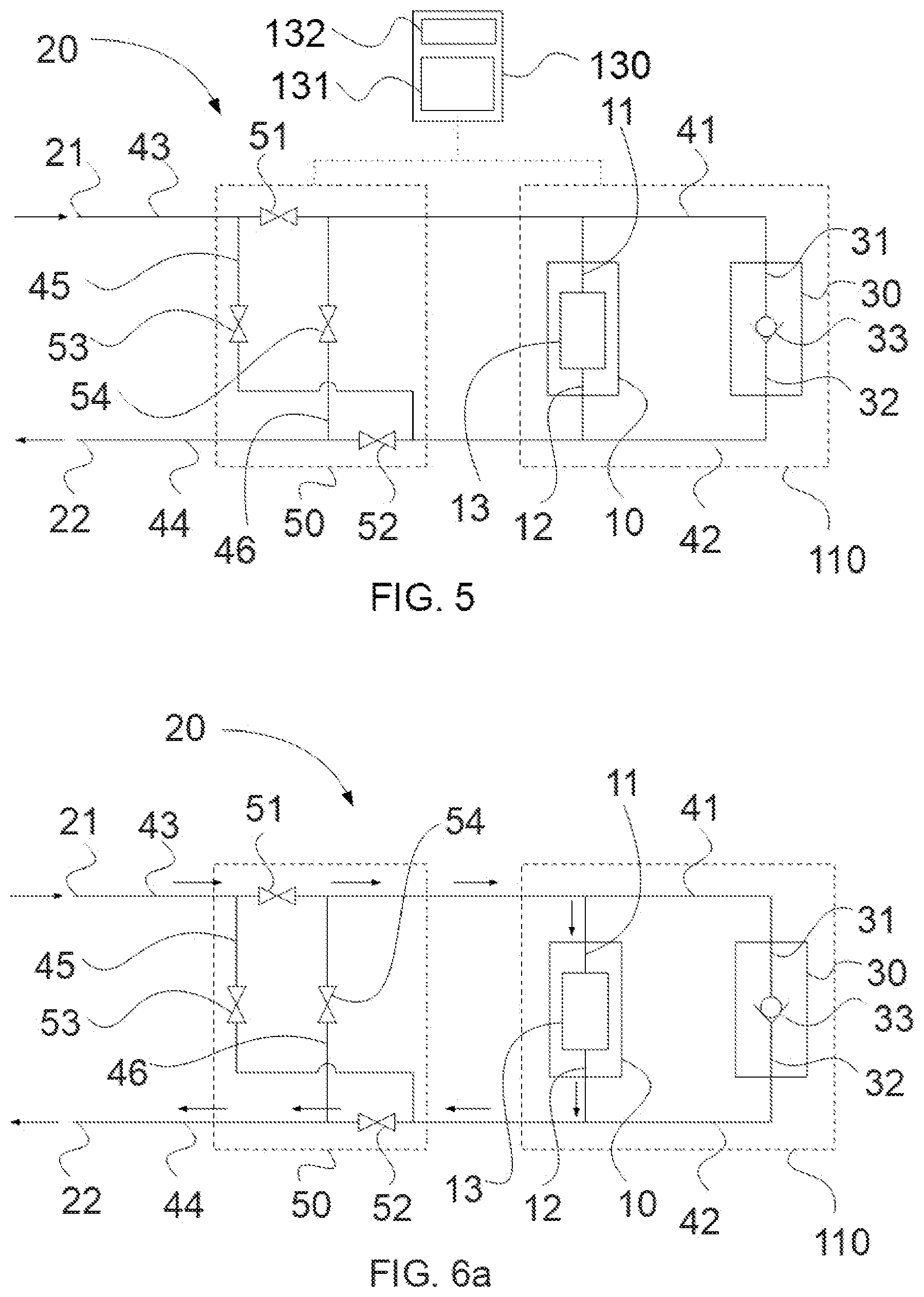 Patent US12304218 Figure 4 – Recirculation devices with check valve