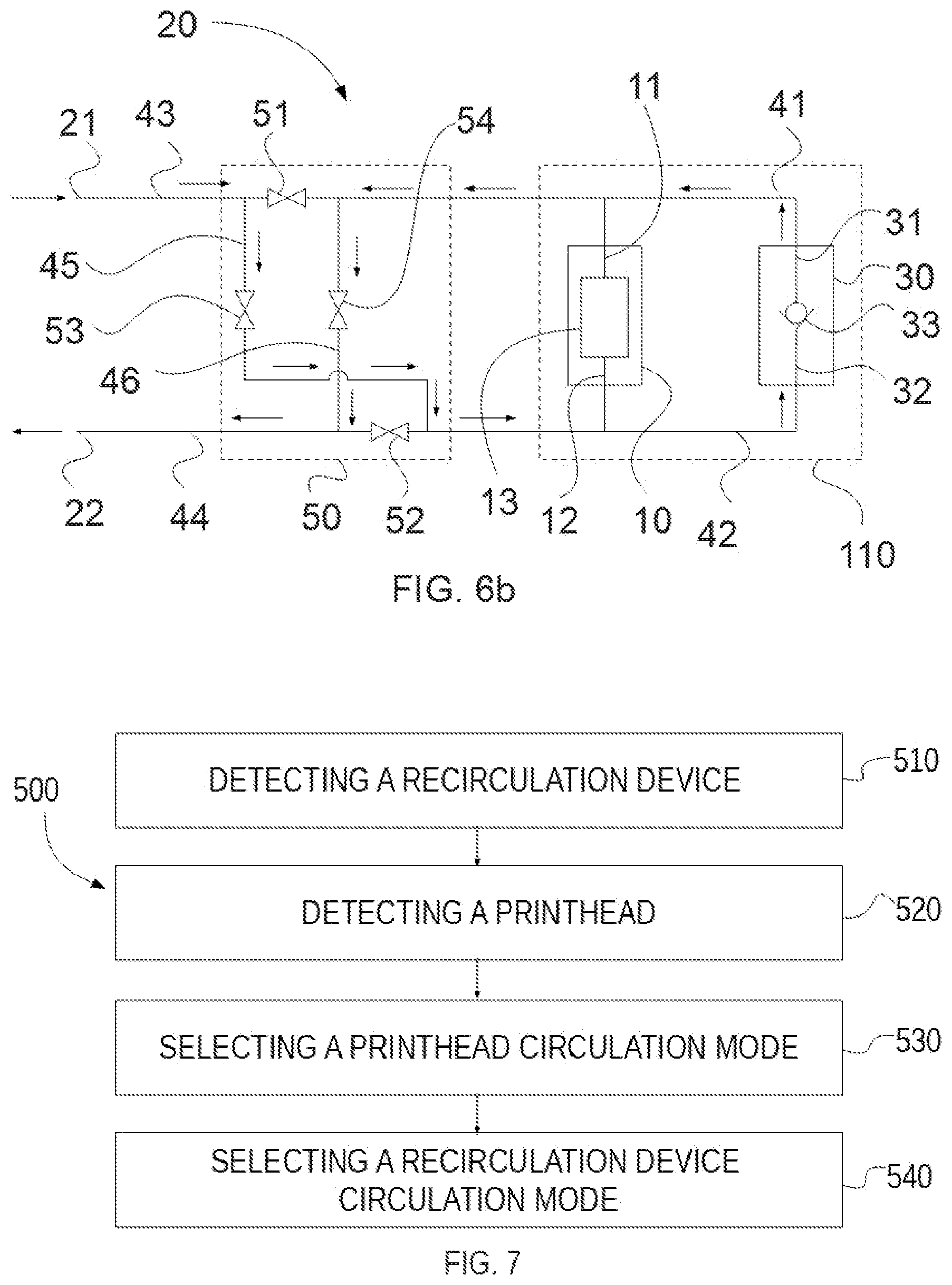 Patent US12304218 Figure 5 – Recirculation devices with check valve