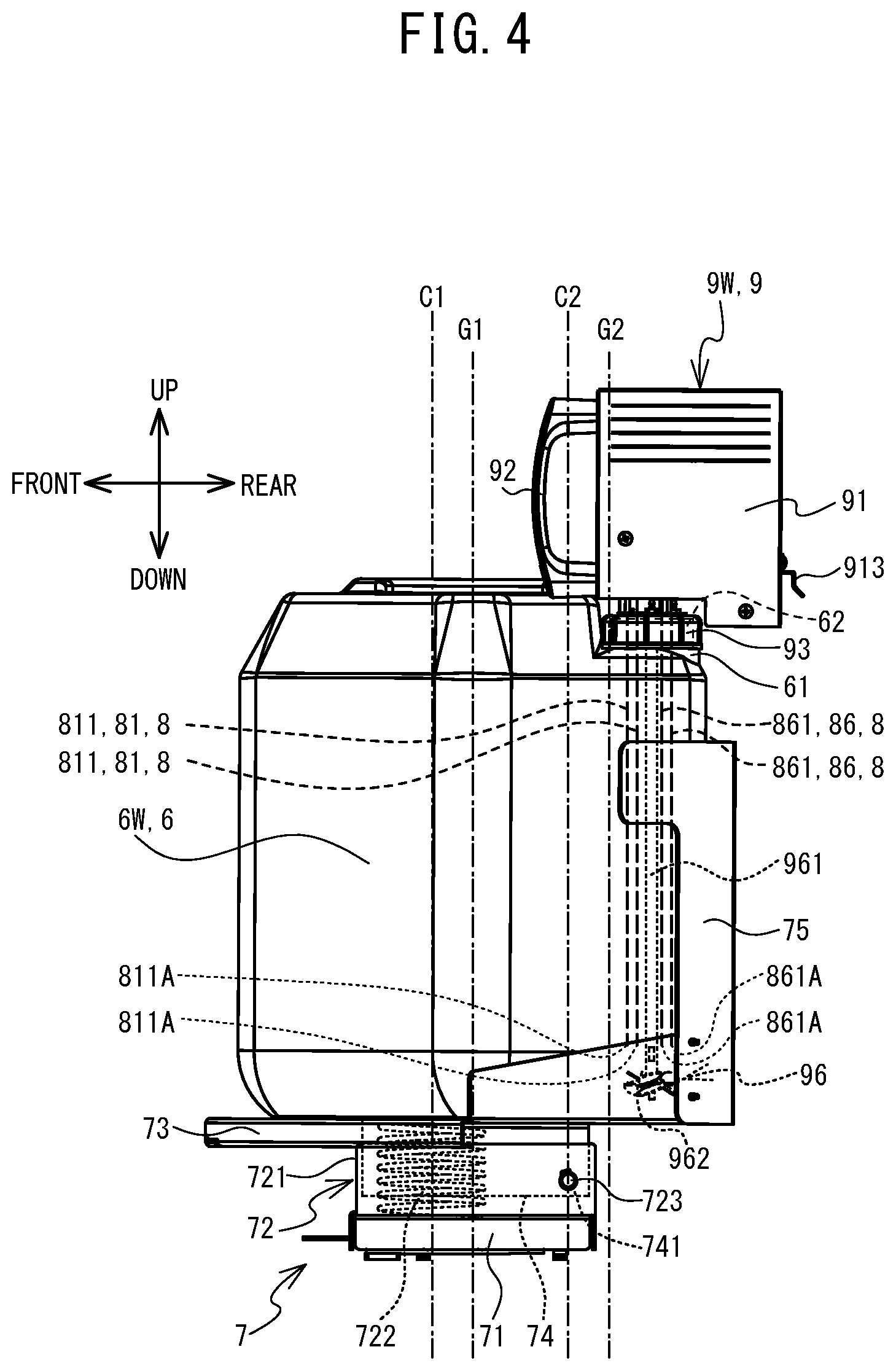 Patent US12304219 Figure 4 – Liquid supply system, control method, non-transitory computer-readable medium storing computer-readable instructions, and liquid supply device