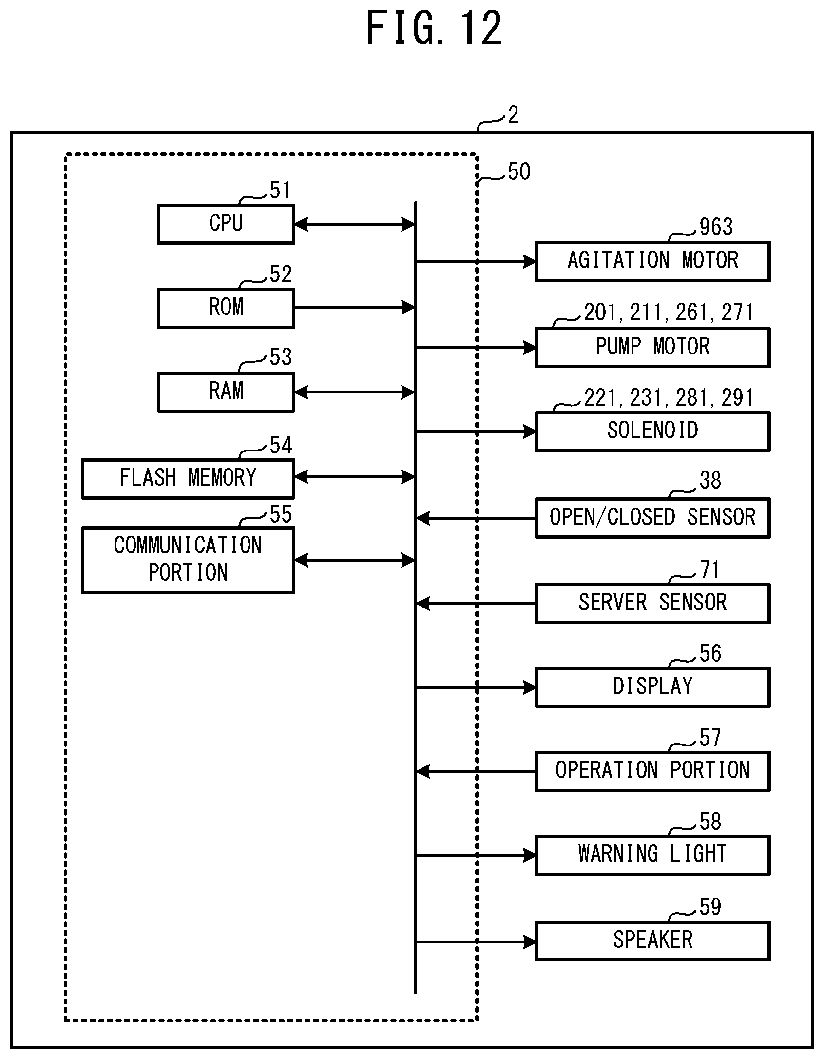 Patent US12304219 Figure 12 – Liquid supply system, control method, non-transitory computer-readable medium storing computer-readable instructions, and liquid supply device