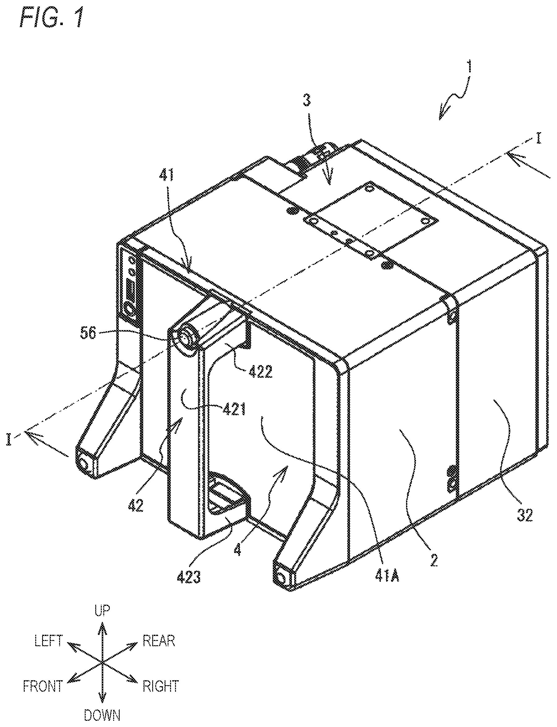 Patent US12304221 Figure 1 – Printing device