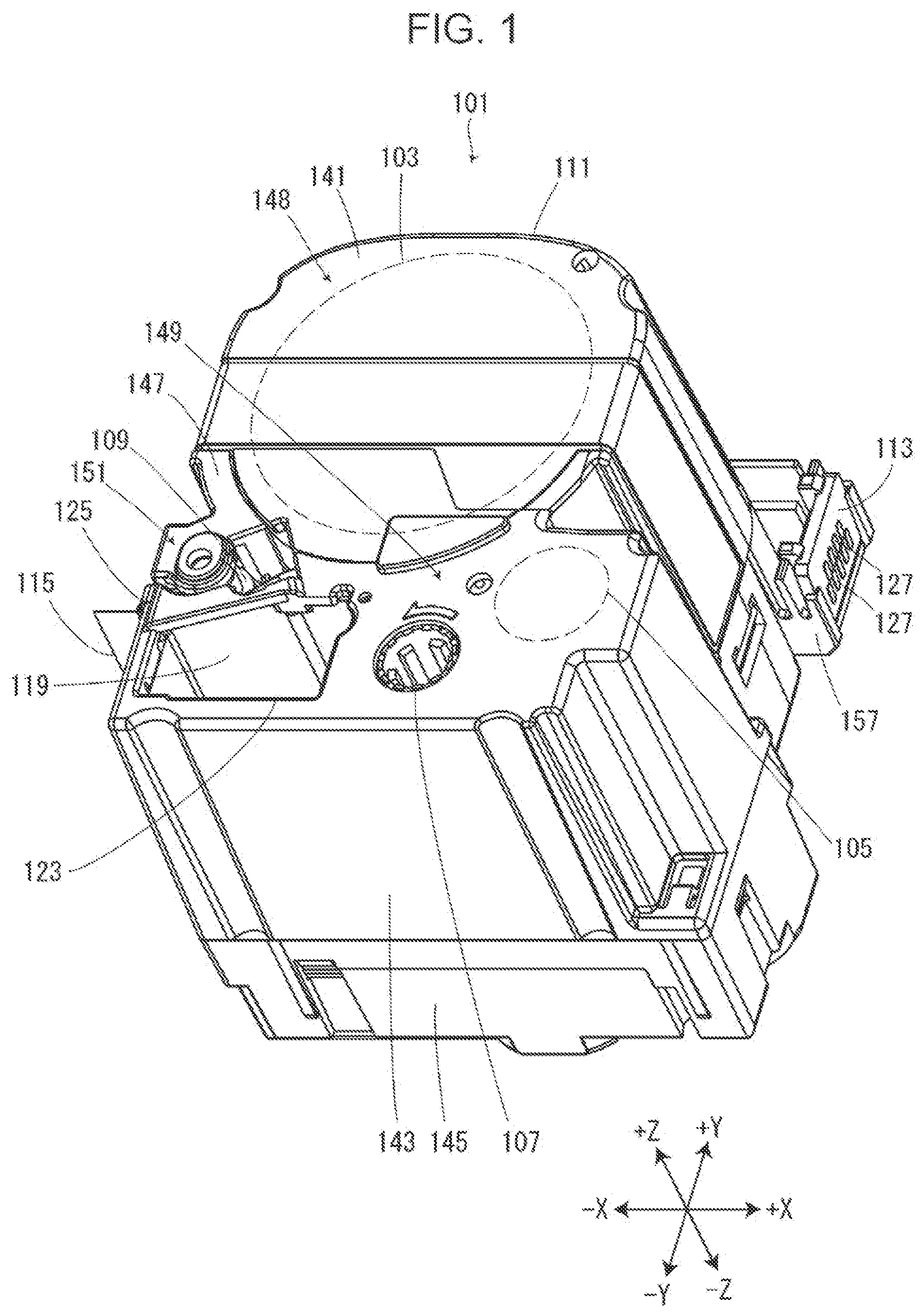 Patent US12304222 Figure 1 – Tape cartridge, tape roll, and tape cartridge set