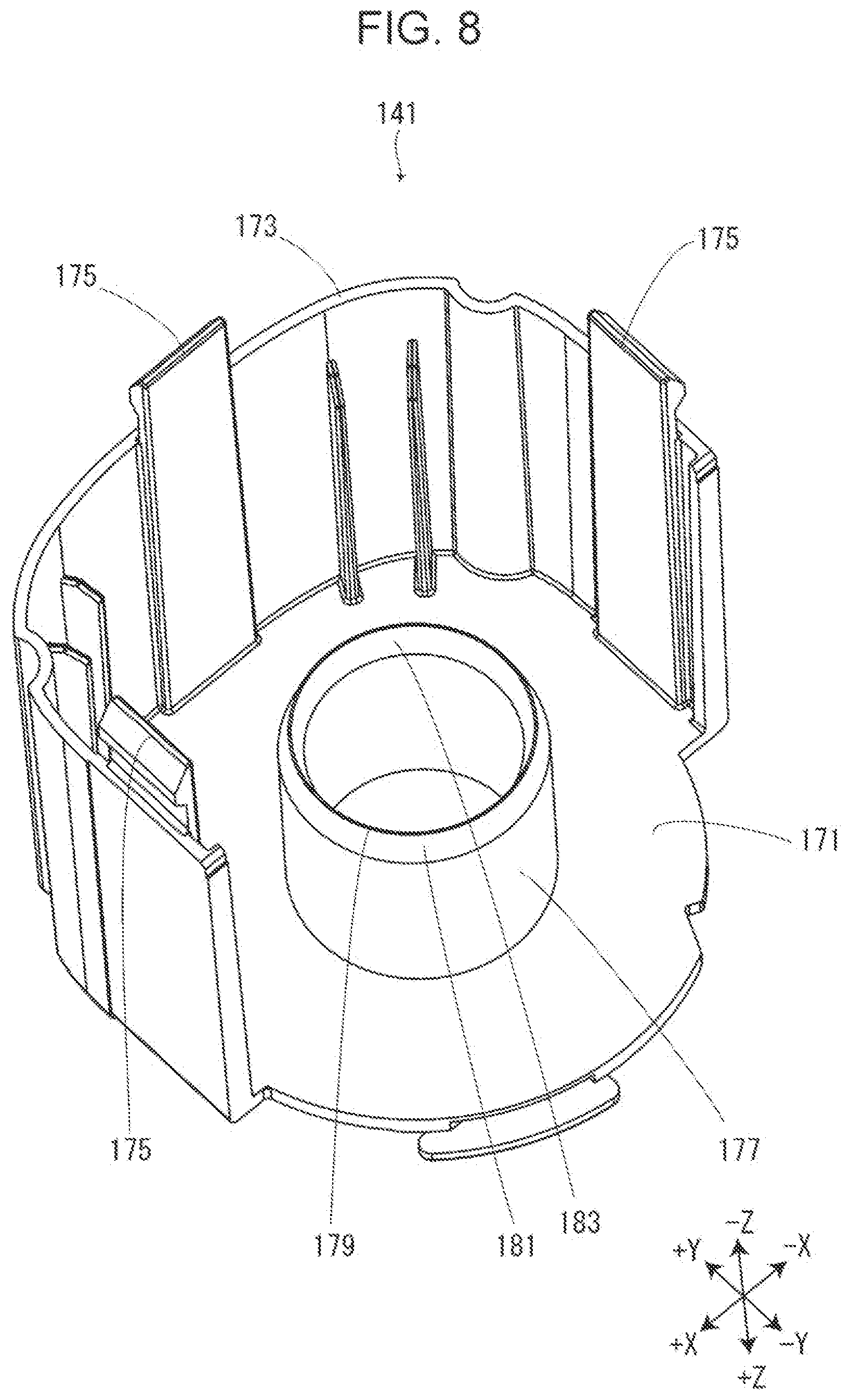 Patent US12304222 Figure 8 – Tape cartridge, tape roll, and tape cartridge set