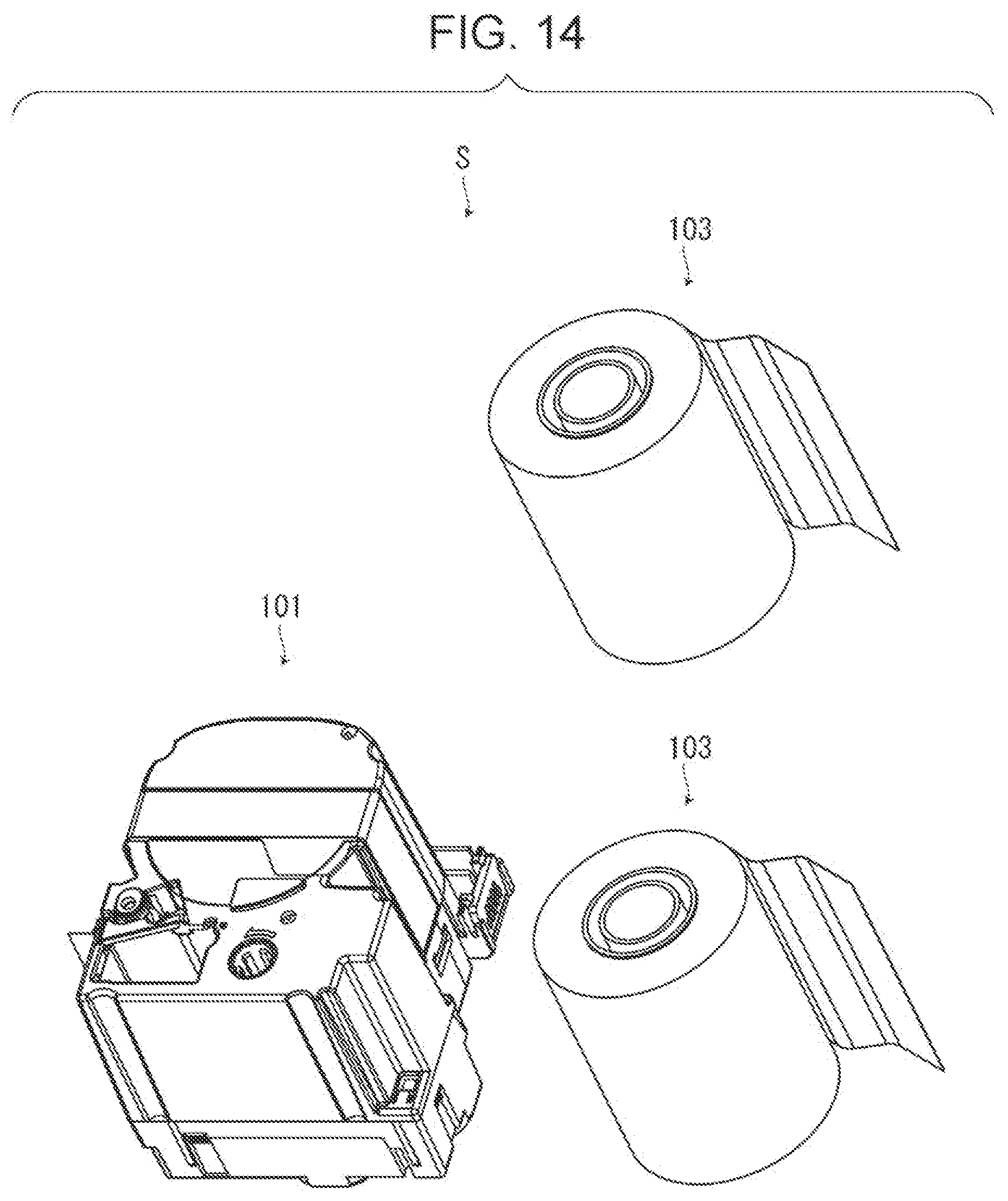 Patent US12304222 Figure 14 – Tape cartridge, tape roll, and tape cartridge set