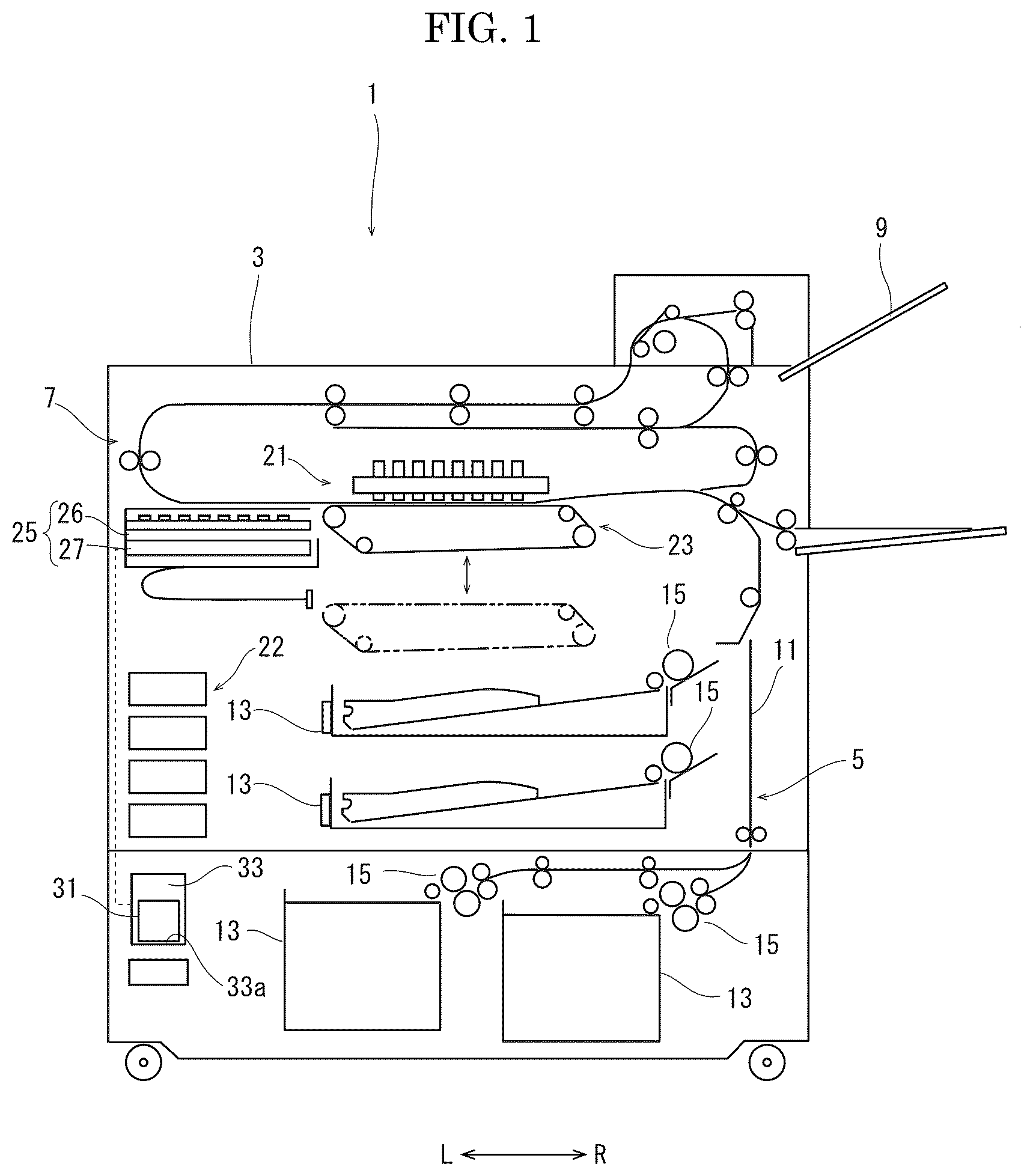Patent US12304227 Figure 1 – Coupling structure and image forming apparatus