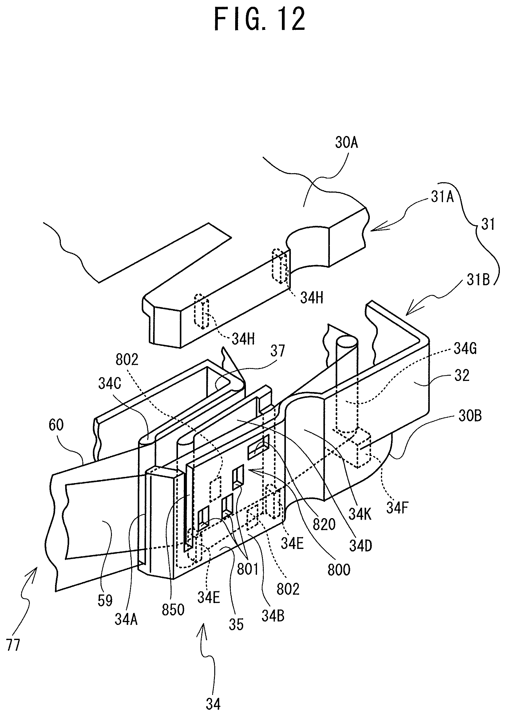 Patent US12304229 Figure 12 – Tape cassette