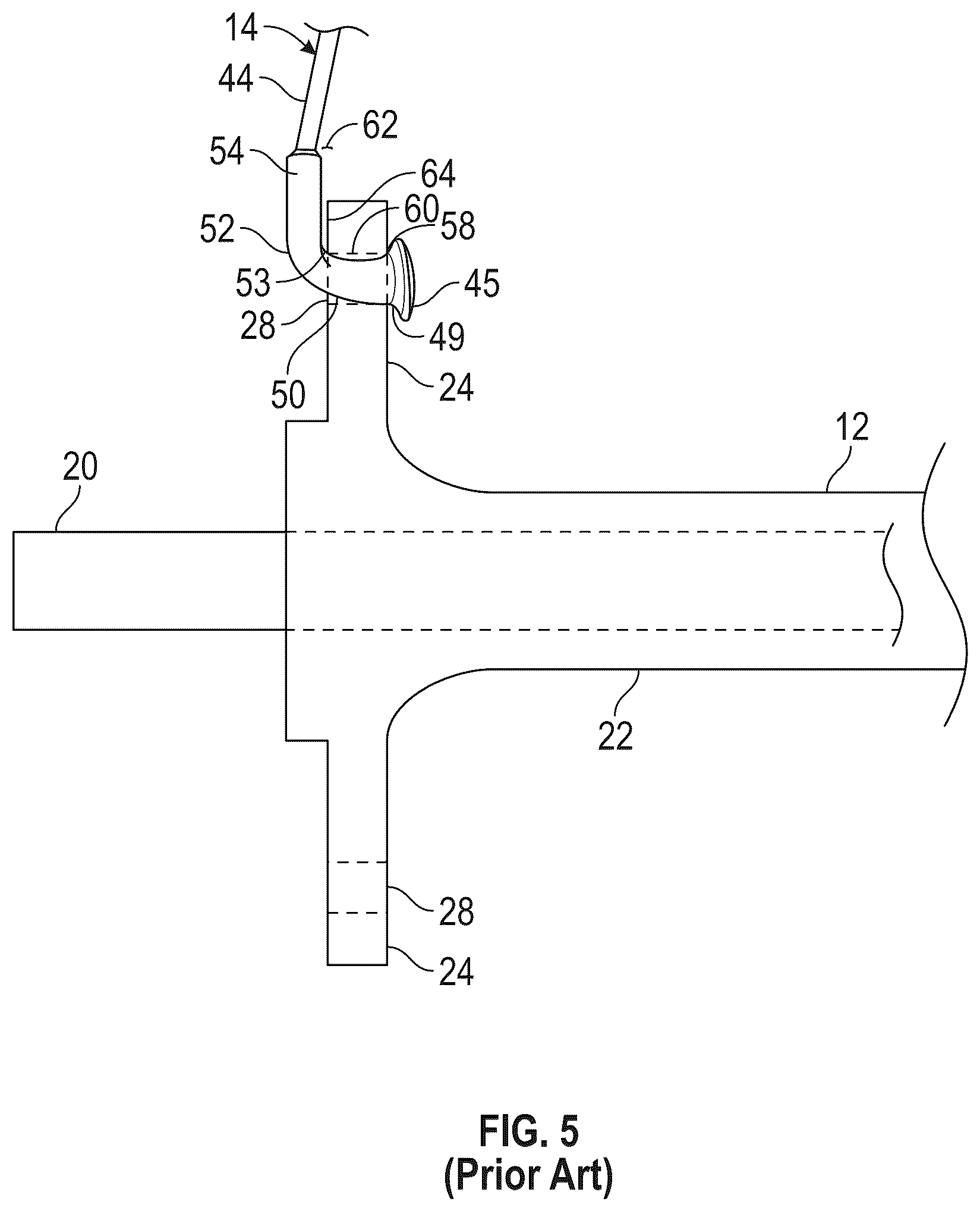Patent US12304236 Figure 5 – Bicycle hub and spoke arrangement