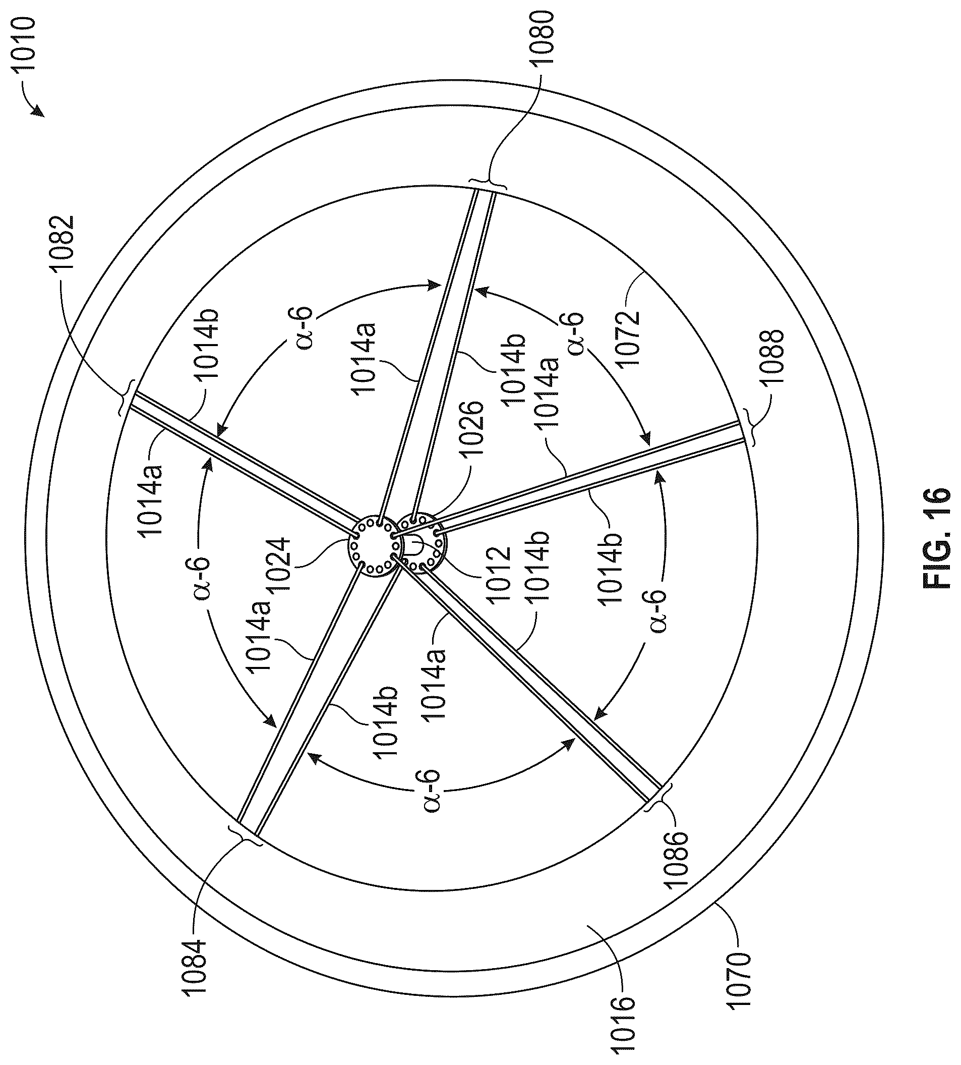Patent US12304236 Figure 15 – Bicycle hub and spoke arrangement