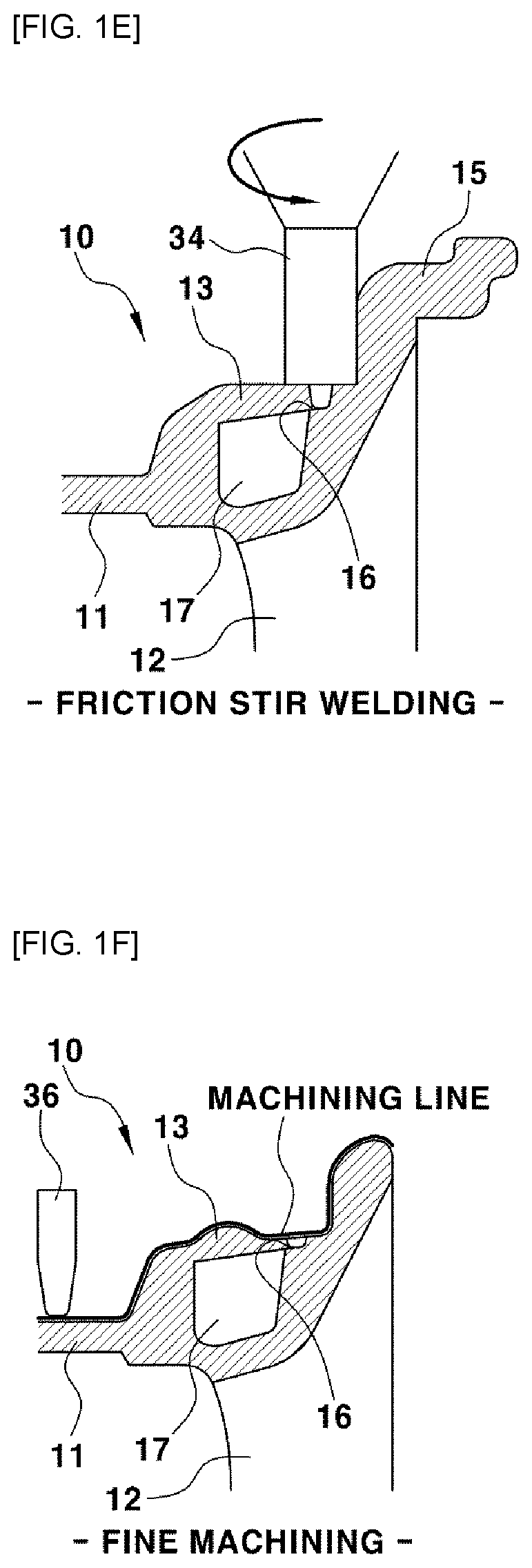 Patent US12304239 Figure 3 – Vehicle wheel having adjustable insert neck and method for manufacturing the same