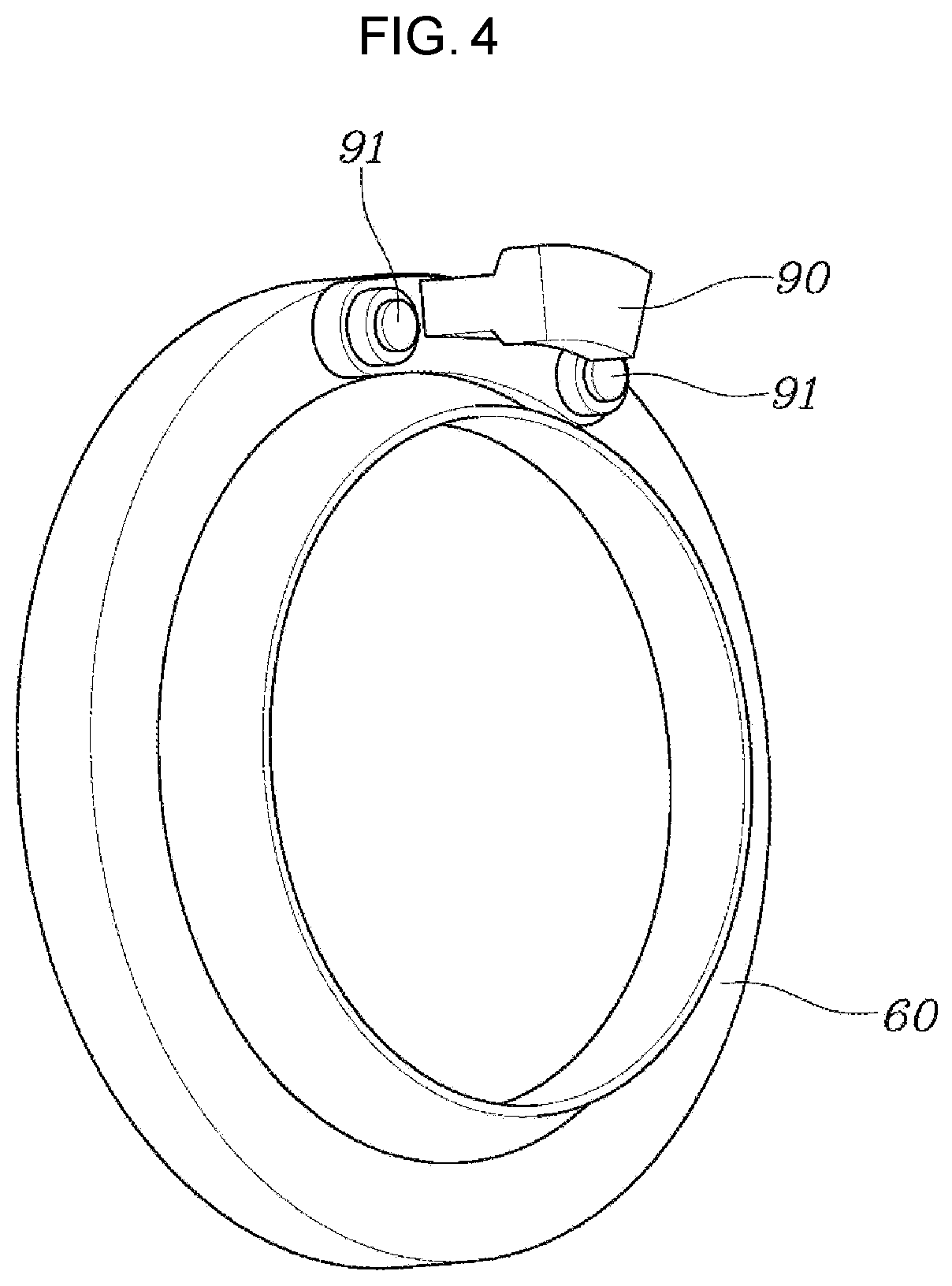 Patent US12304240 Figure 4 – Hub built-in type drive axle