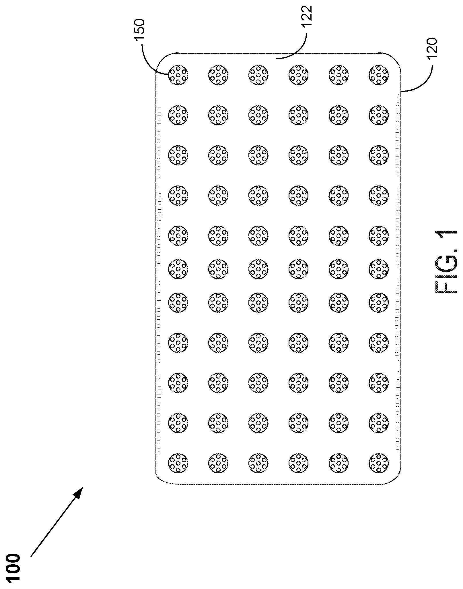 Patent US12304241 Figure 1 – Vehicle traction mat
