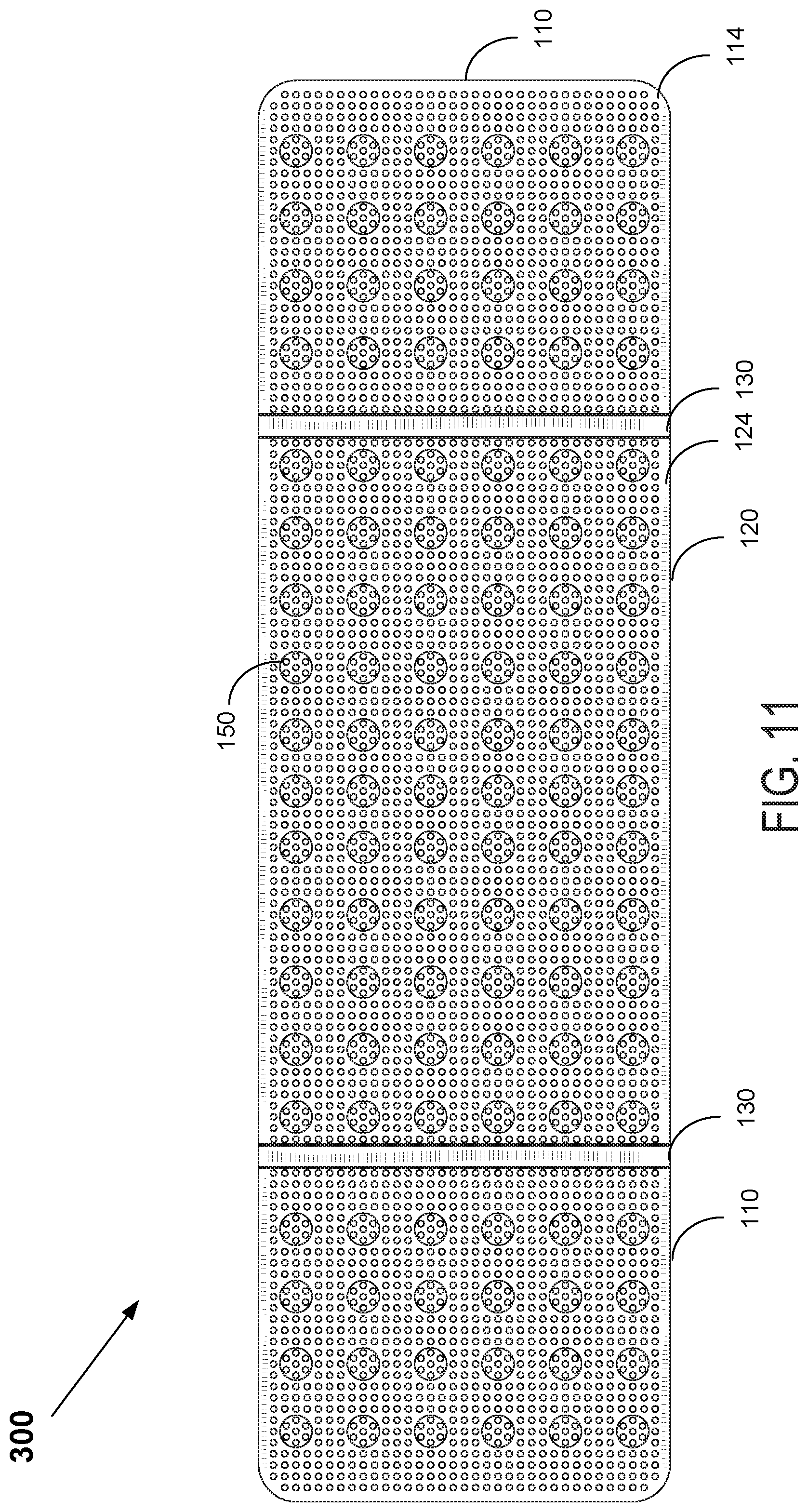 Patent US12304241 Figure 11 – Vehicle traction mat