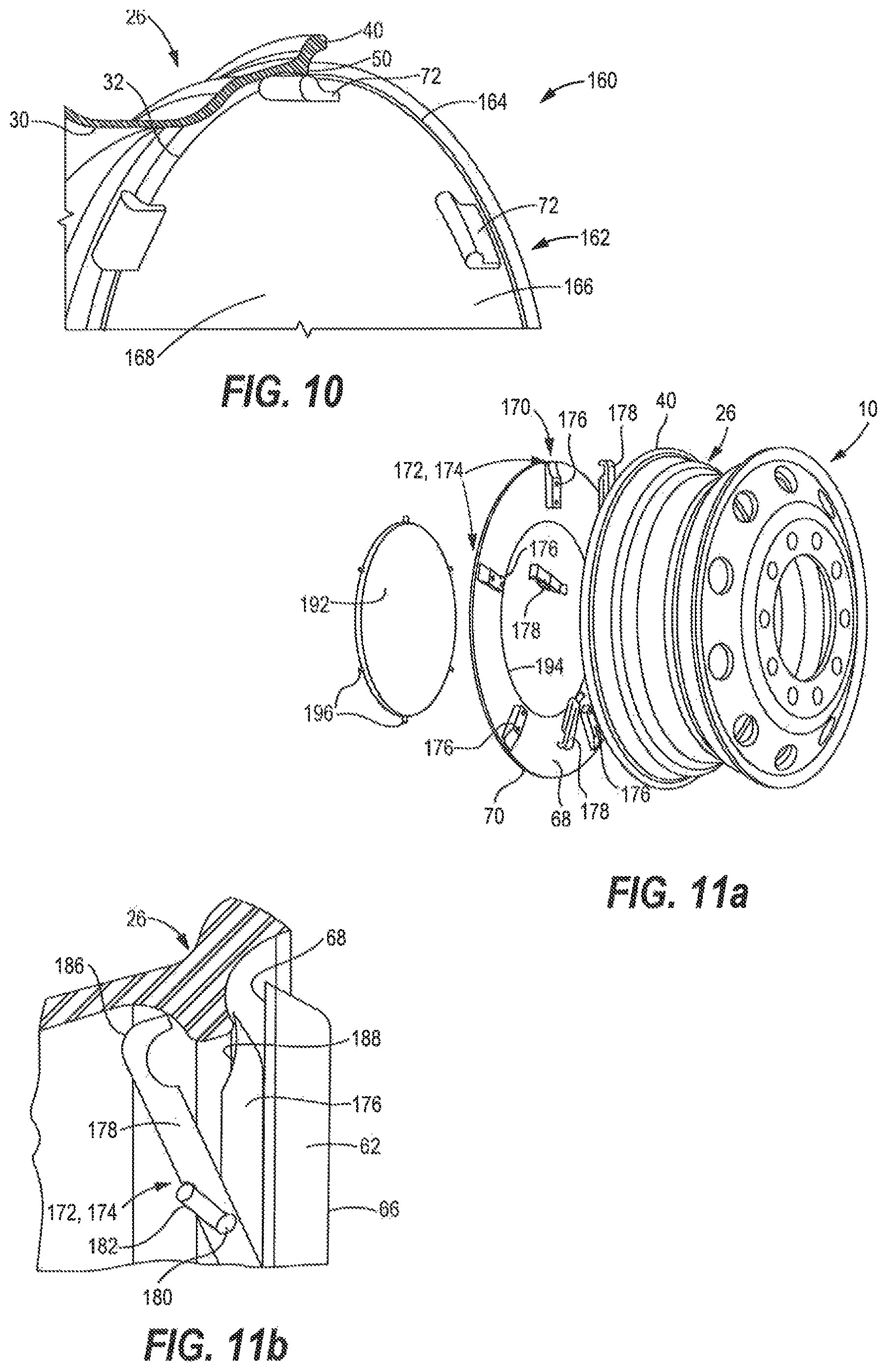 Patent US12304242 Figure 8 – Aerodynamic wheel cover mounting design