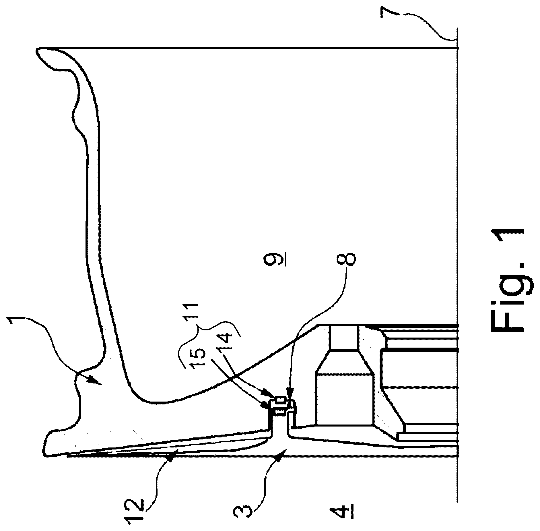 Patent US12304243 Figure 1 – Wheel rim assembly
