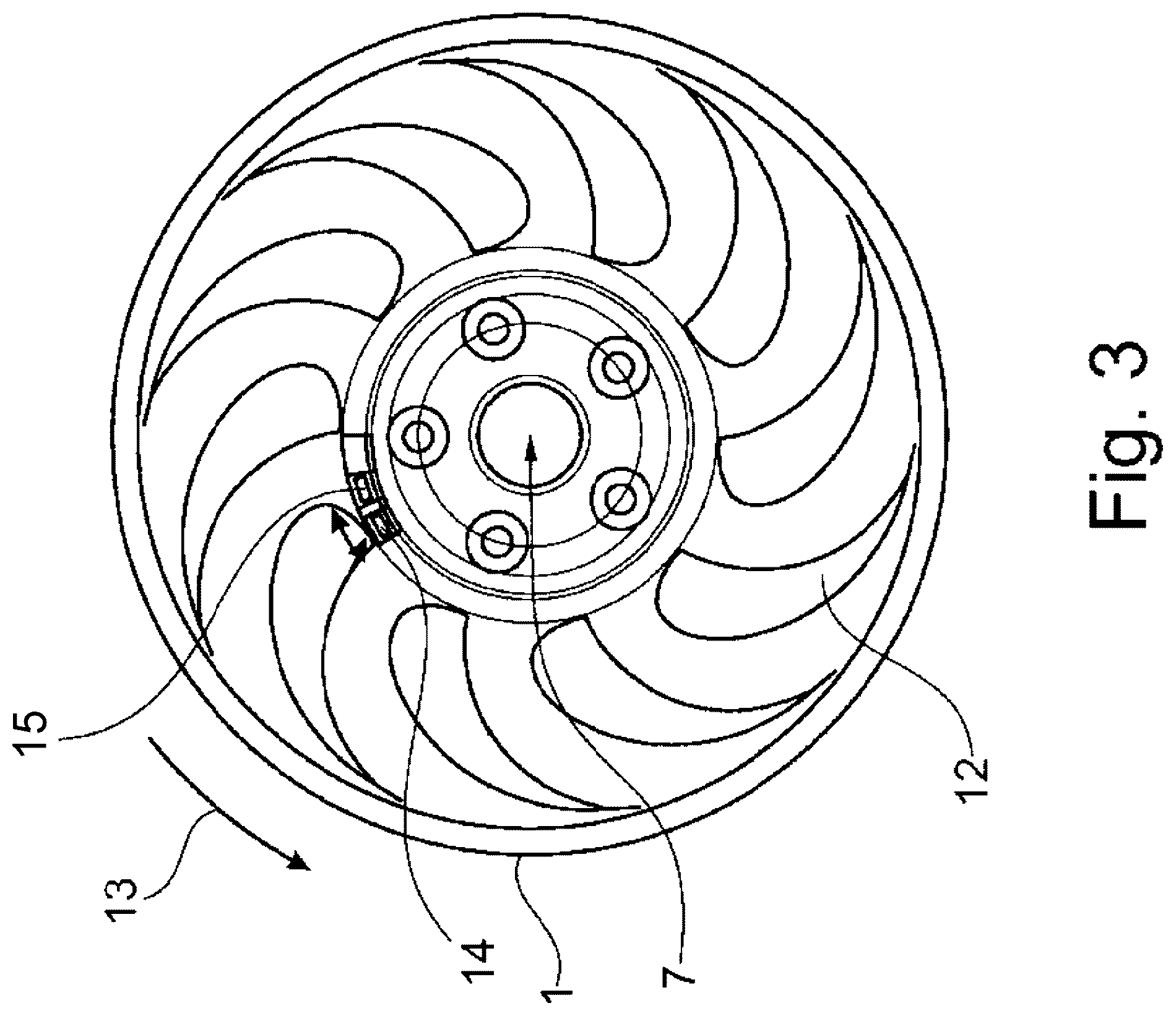 Patent US12304243 Figure 3 – Wheel rim assembly