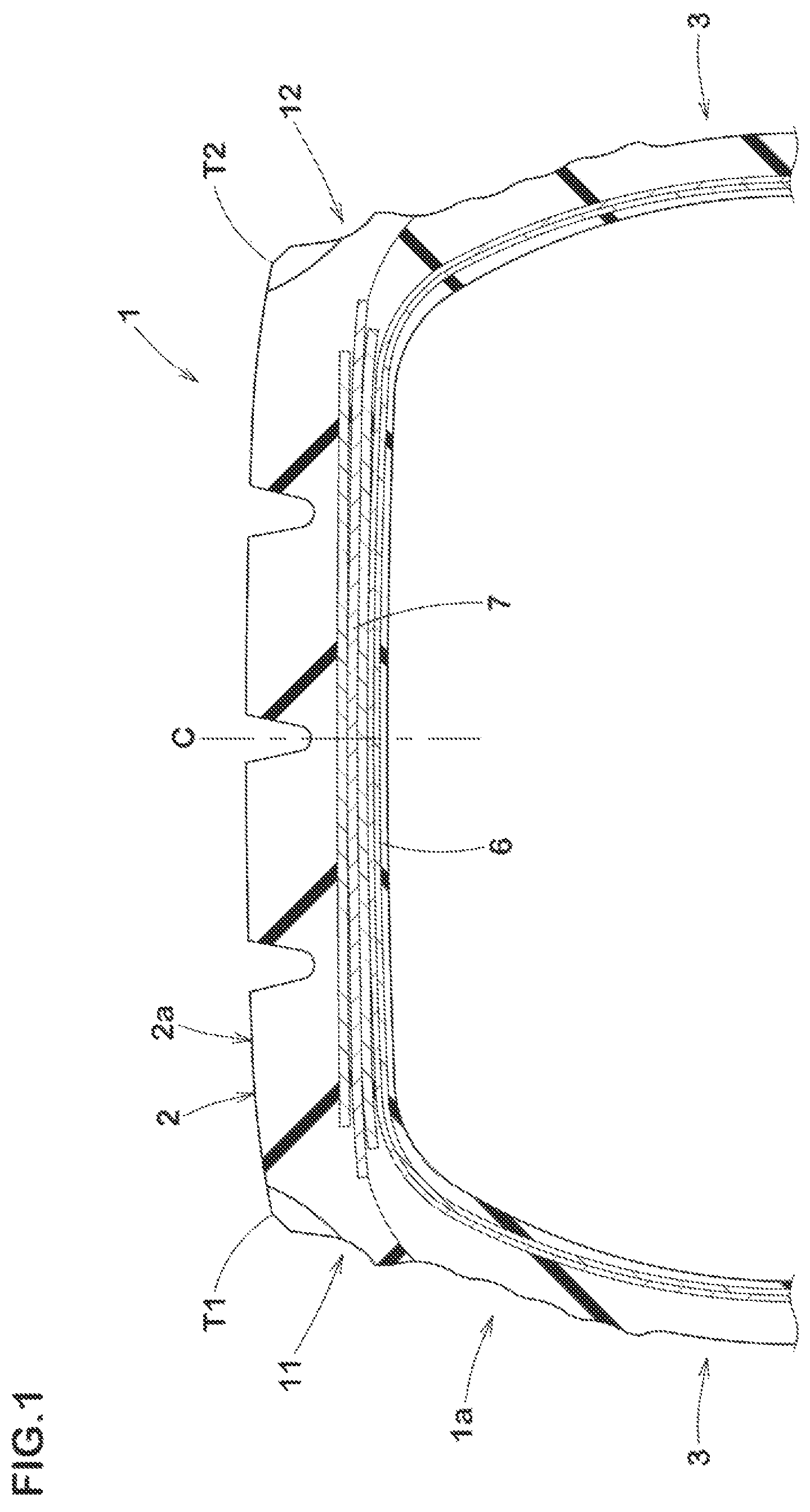 Patent US12304248 Figure 1 – Retread tire