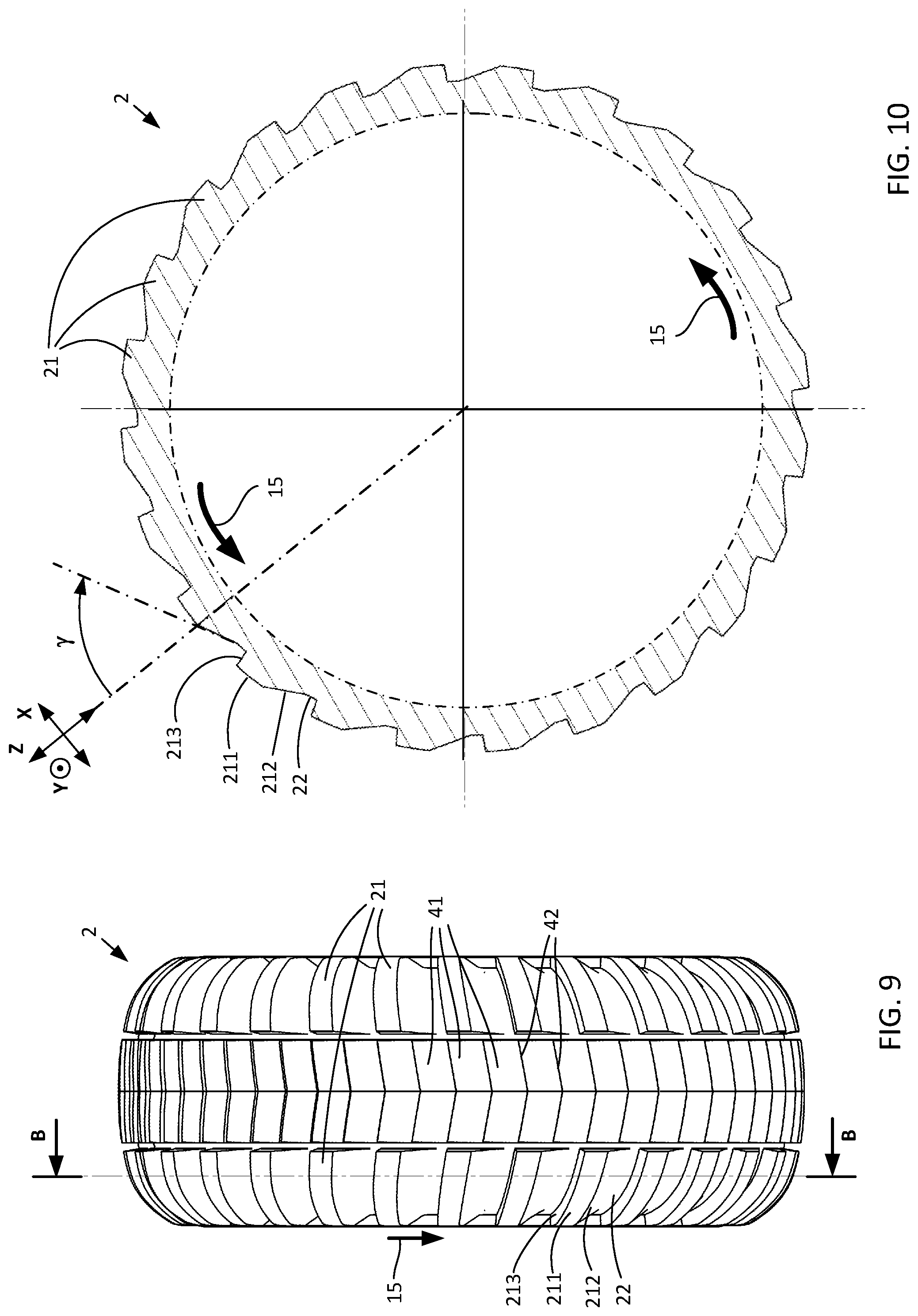 Patent US12304249 Figure 4 – Tread for an agricultural vehicle