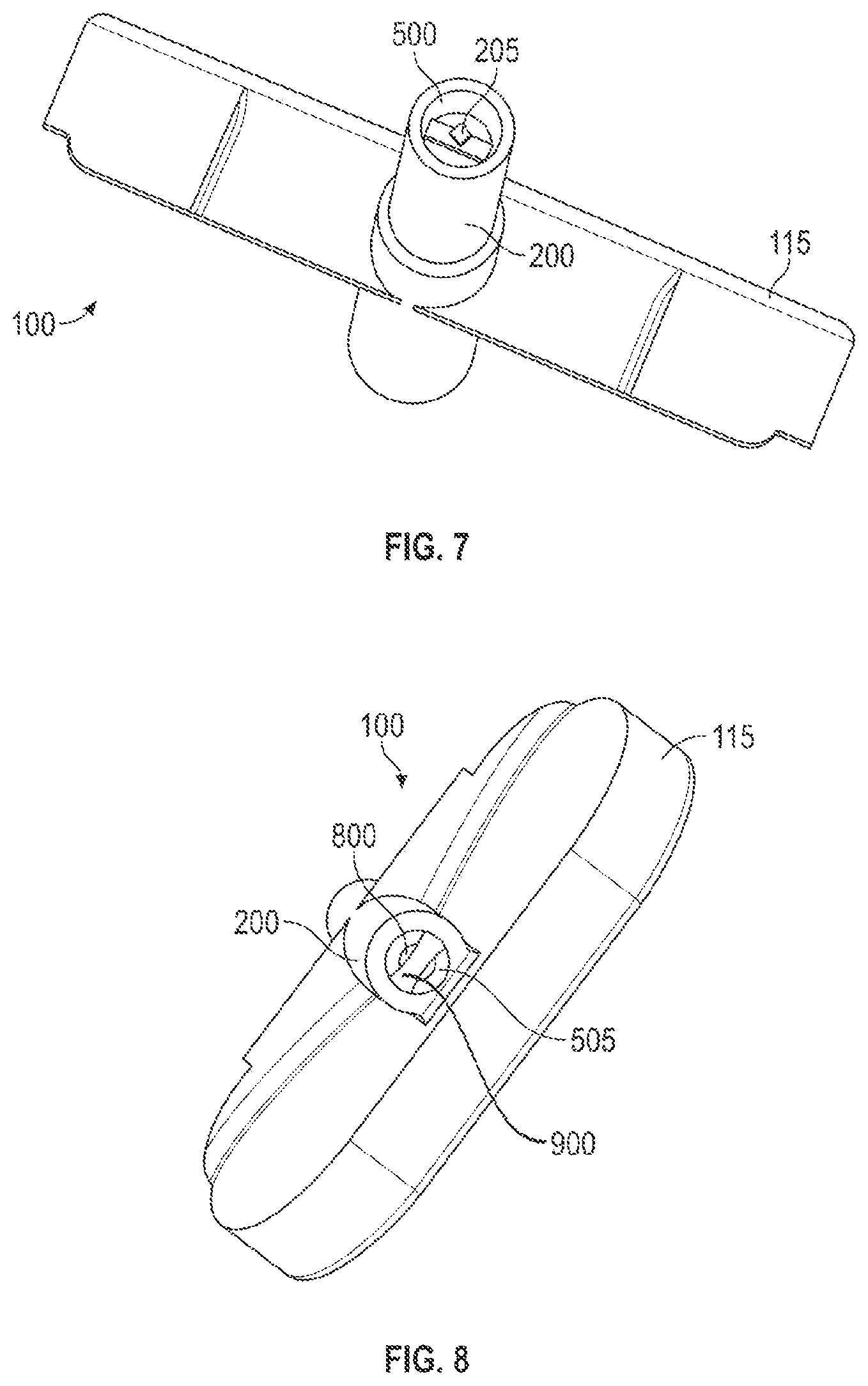 Patent US12304254 Figure 6 – Modular tire pressure monitoring system (TPMS) sensor with easily removable and replaceable battery