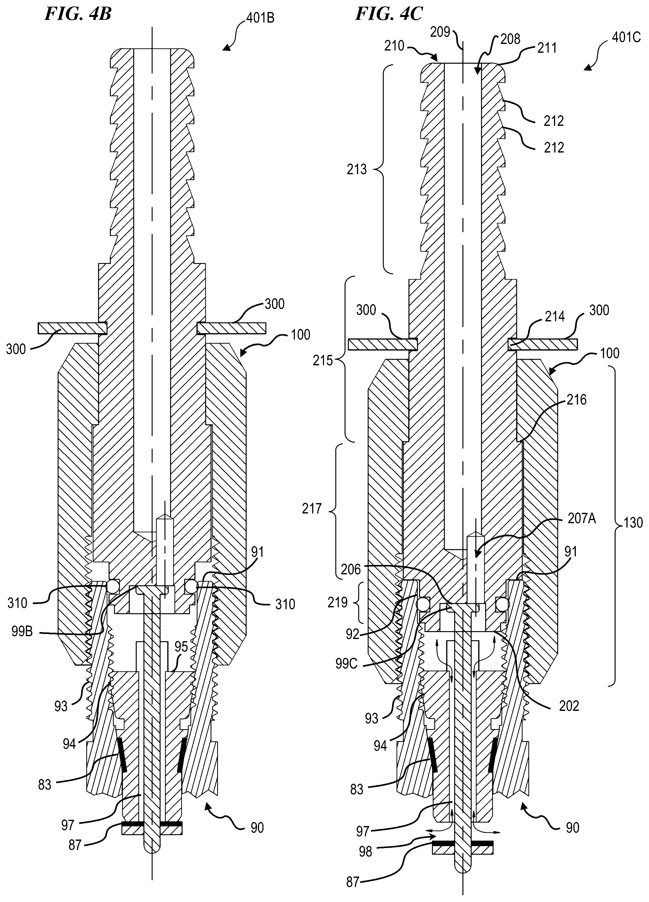 Patent US12304256 Figure 4 – Air chuck with leak-prevention and single rotary attachment function
