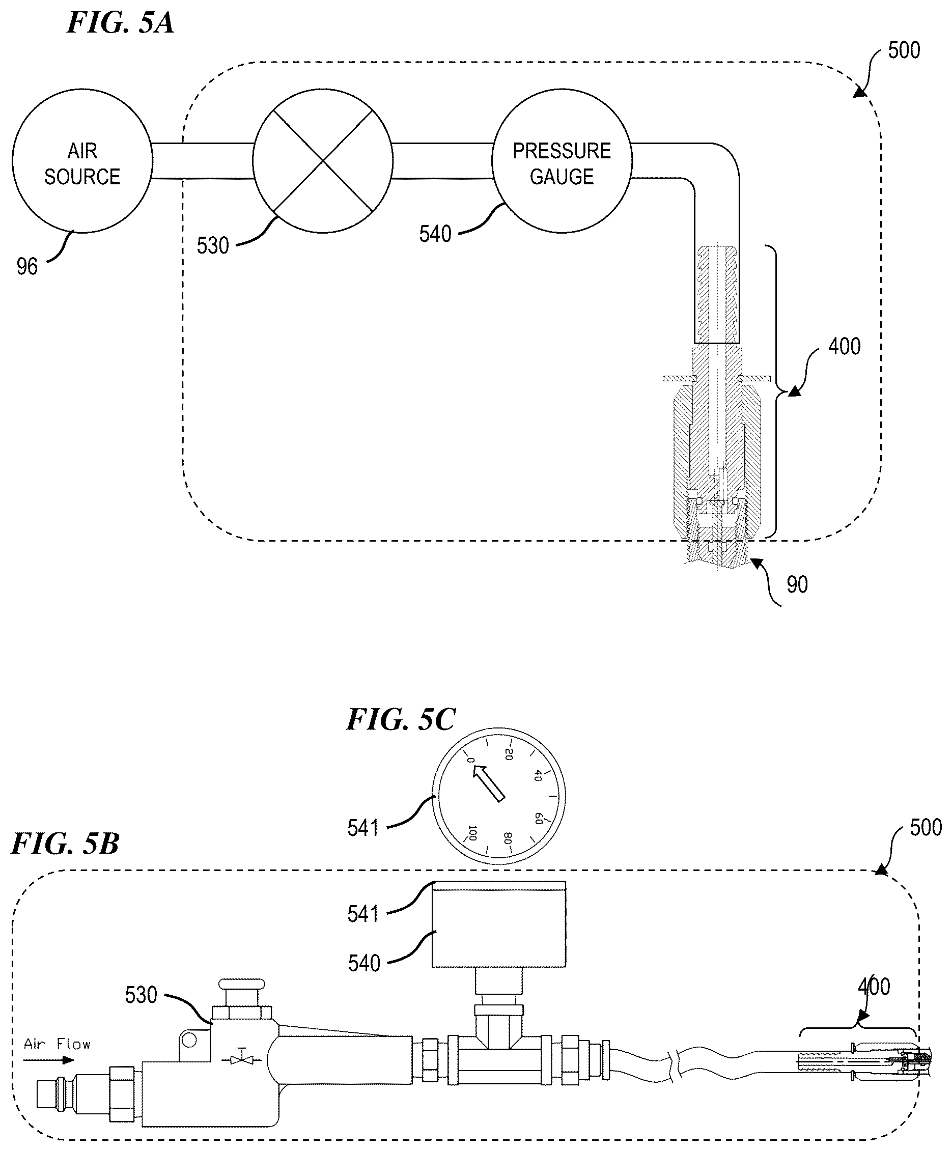 Patent US12304256 Figure 5 – Air chuck with leak-prevention and single rotary attachment function