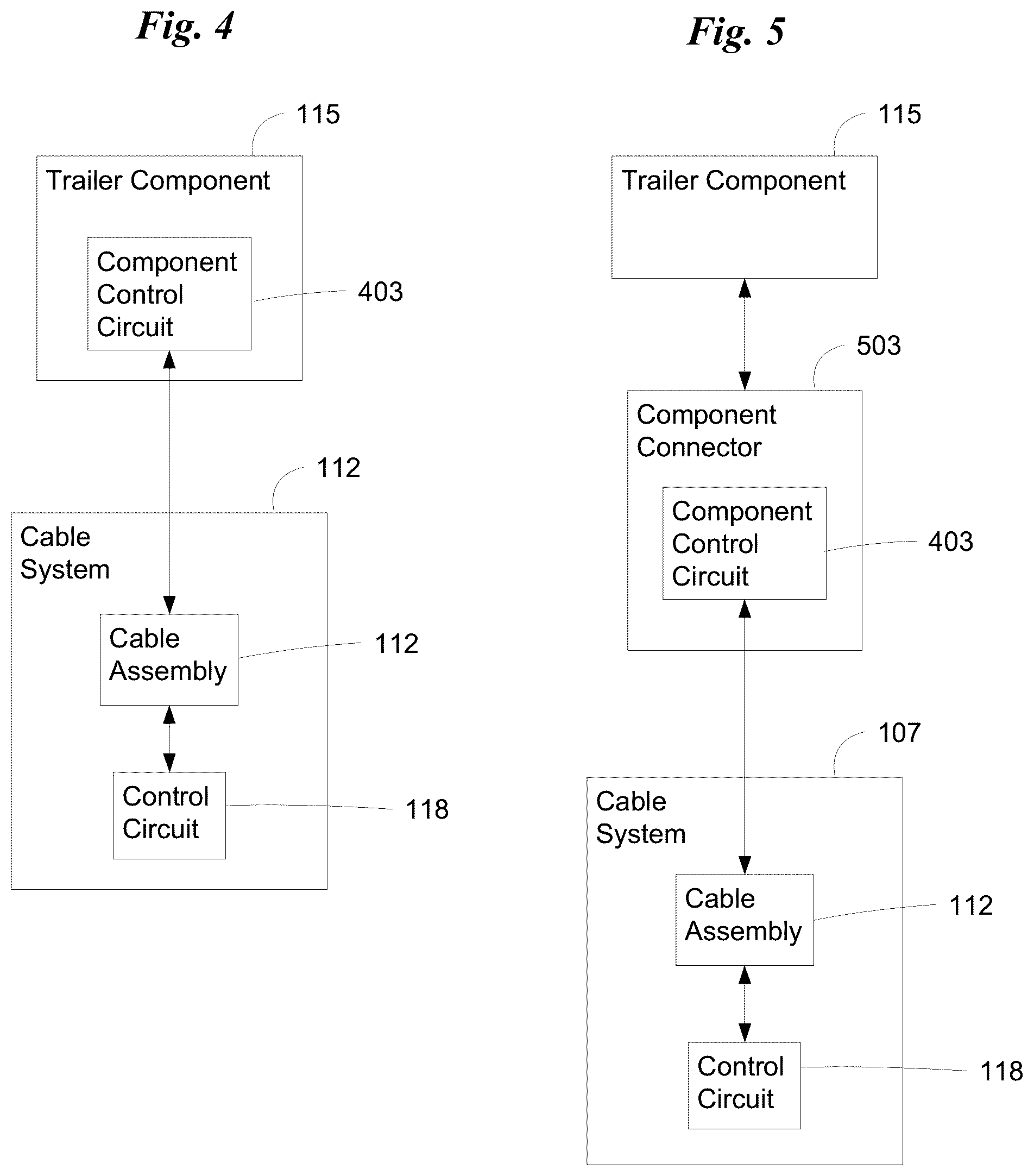 Patent US12304260 Figure 4 – Cable system for a truck trailer