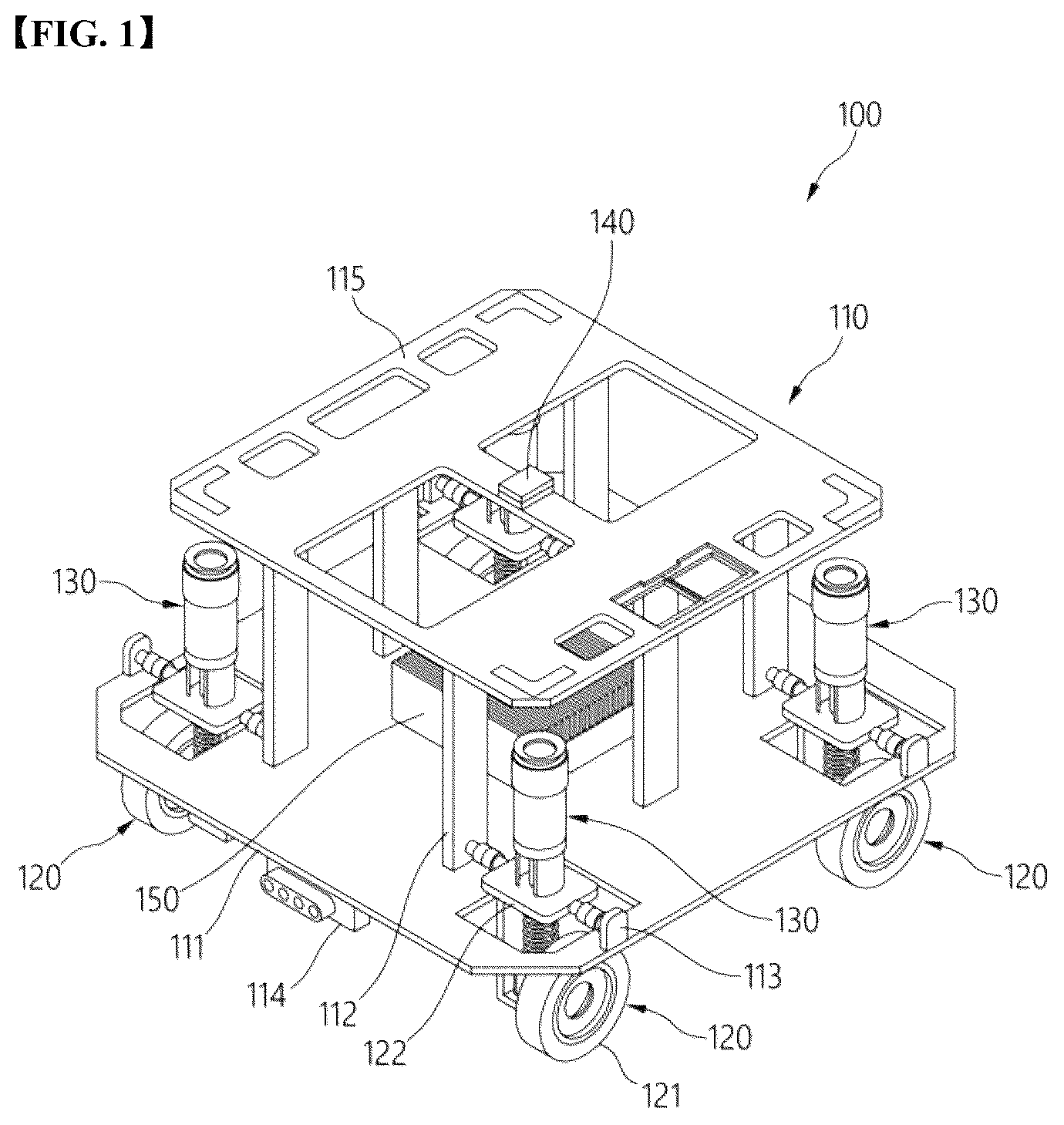 Patent US12304265 — Driving apparatus and operation method thereof — Figure 1