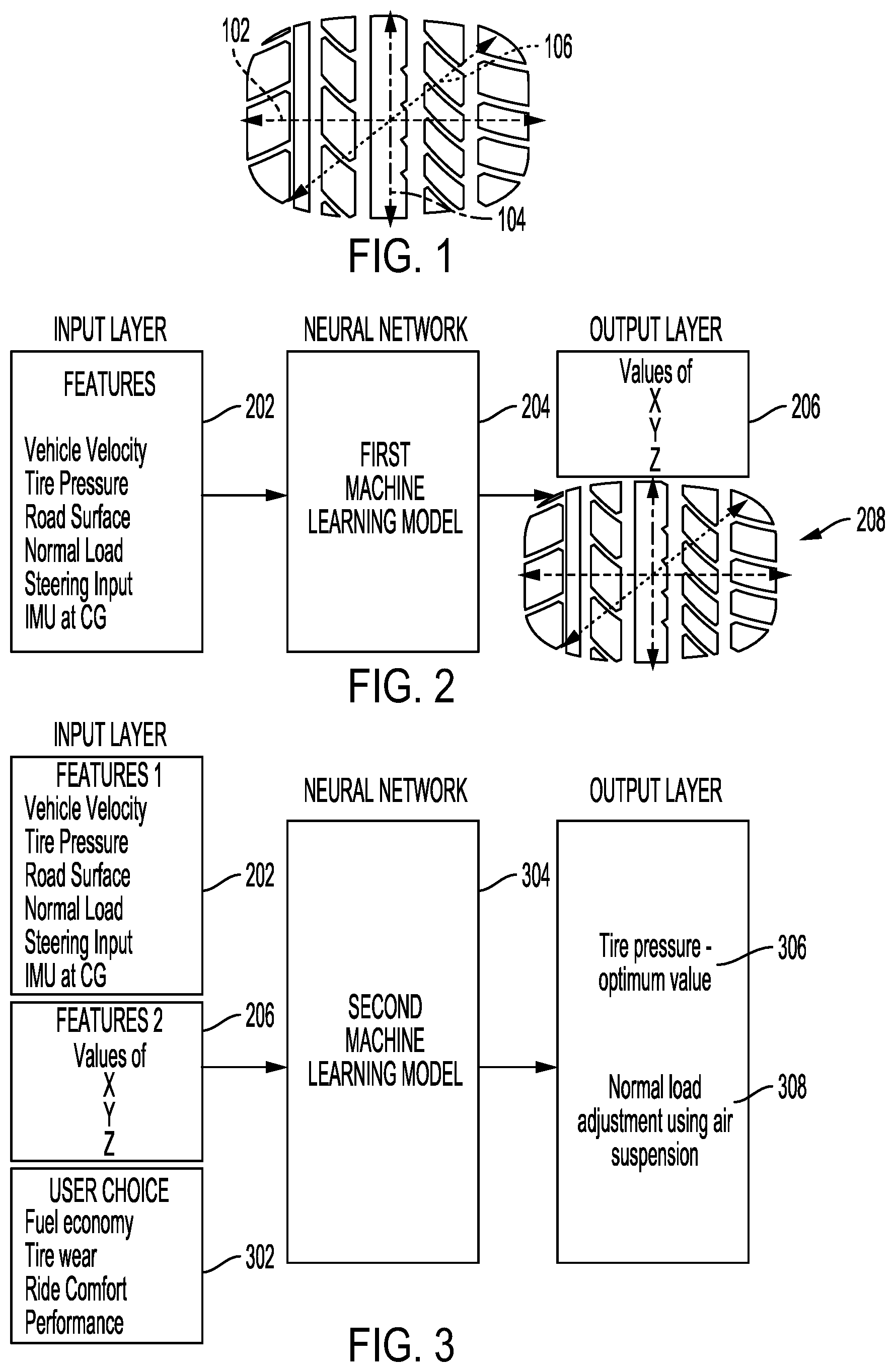 Patent US12304267 Figure 1 – System and method for tire contact patch optimization