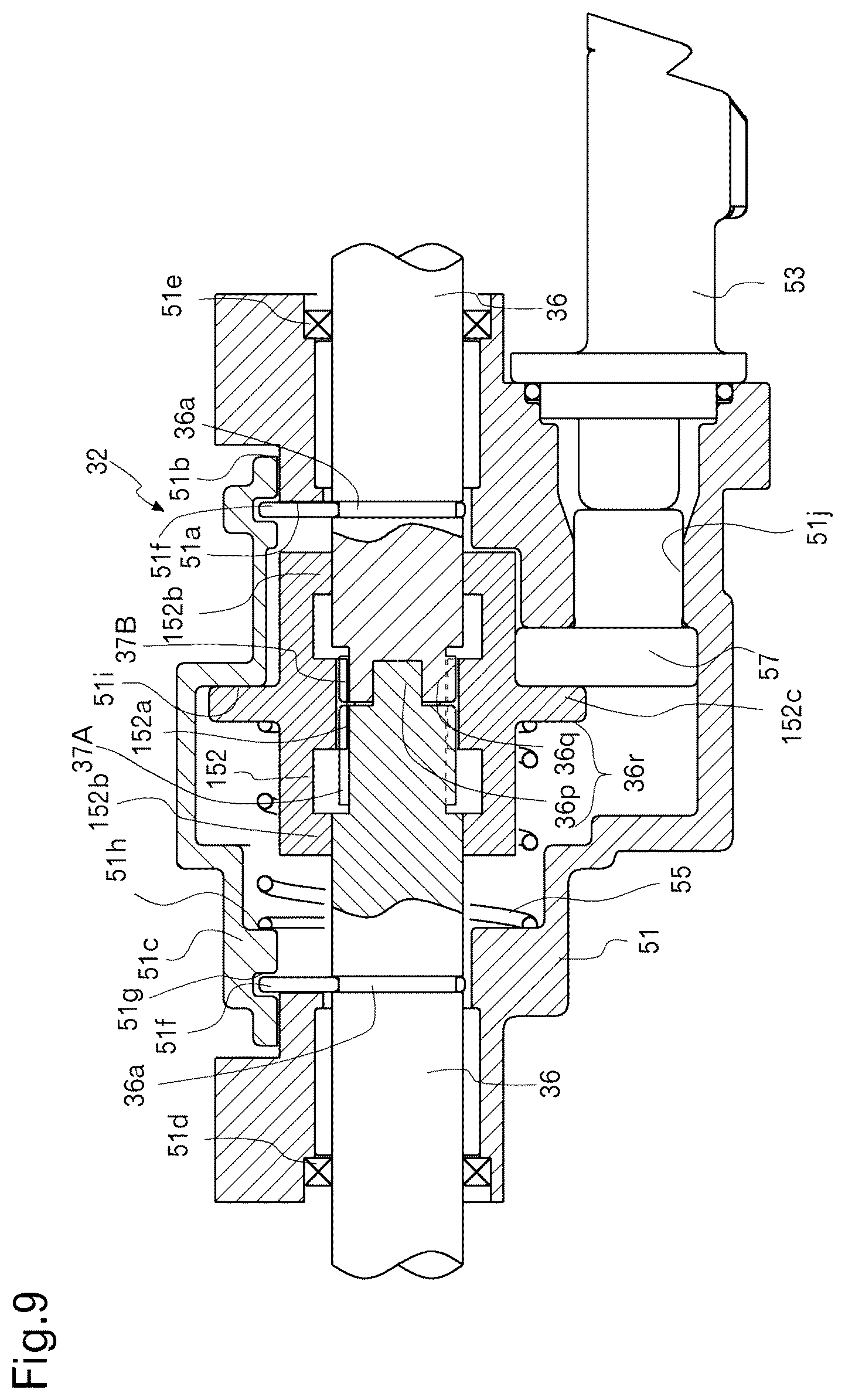Patent US12304269 Figure 9 – Stabilizer assembly and an off-road vehicle with the stabilizer assembly
