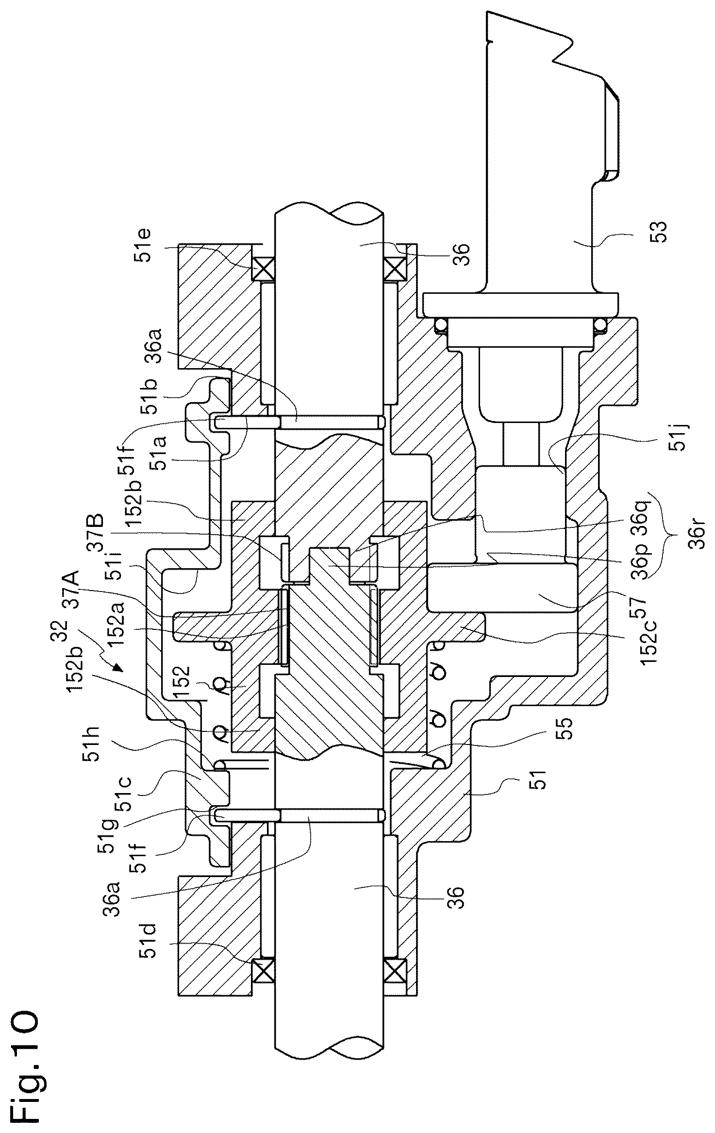 Patent US12304269 Figure 10 – Stabilizer assembly and an off-road vehicle with the stabilizer assembly