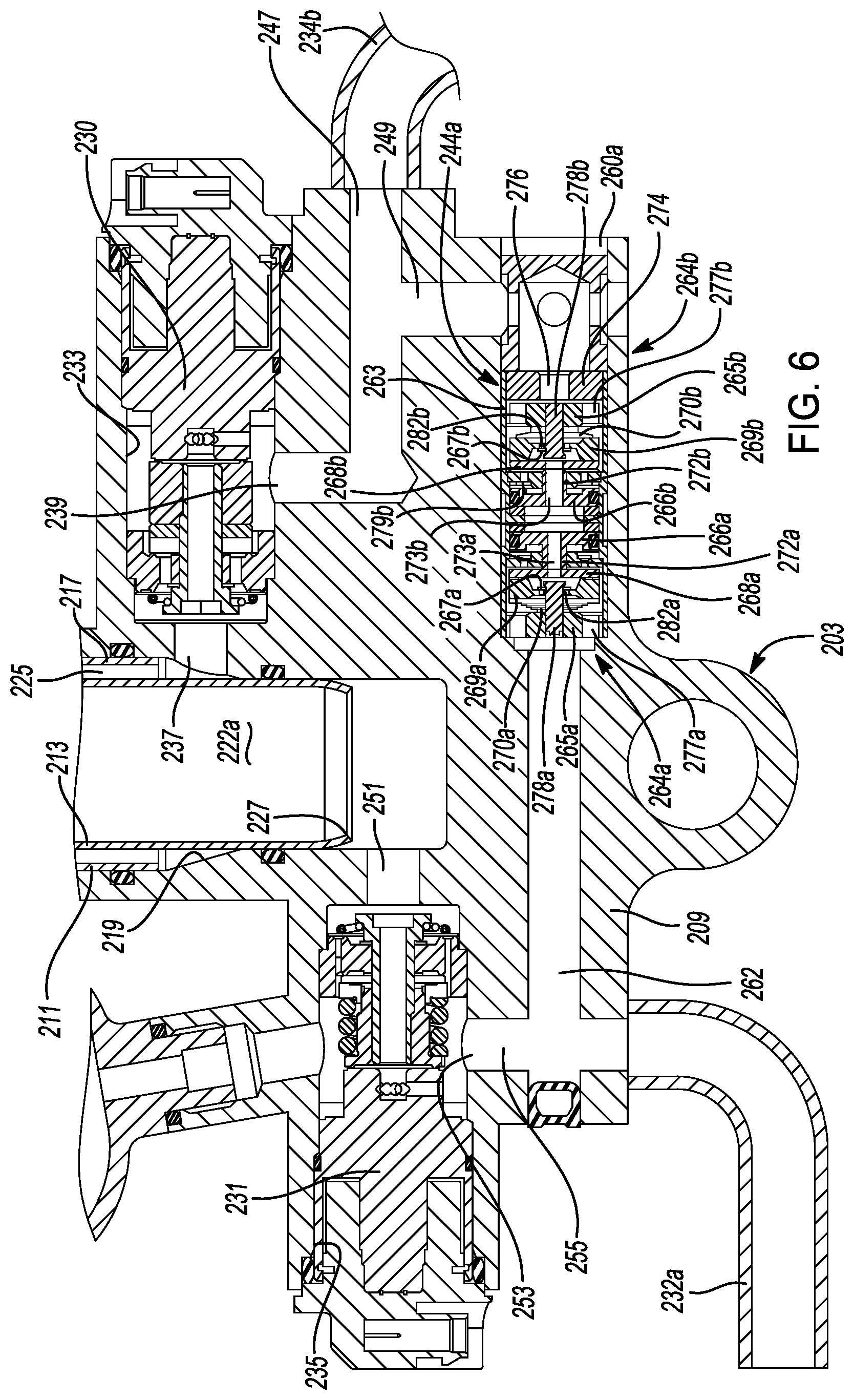 Patent US12304270 Figure 6 – Vehicle suspension system with one or more frequency dependent roll stiffness valves