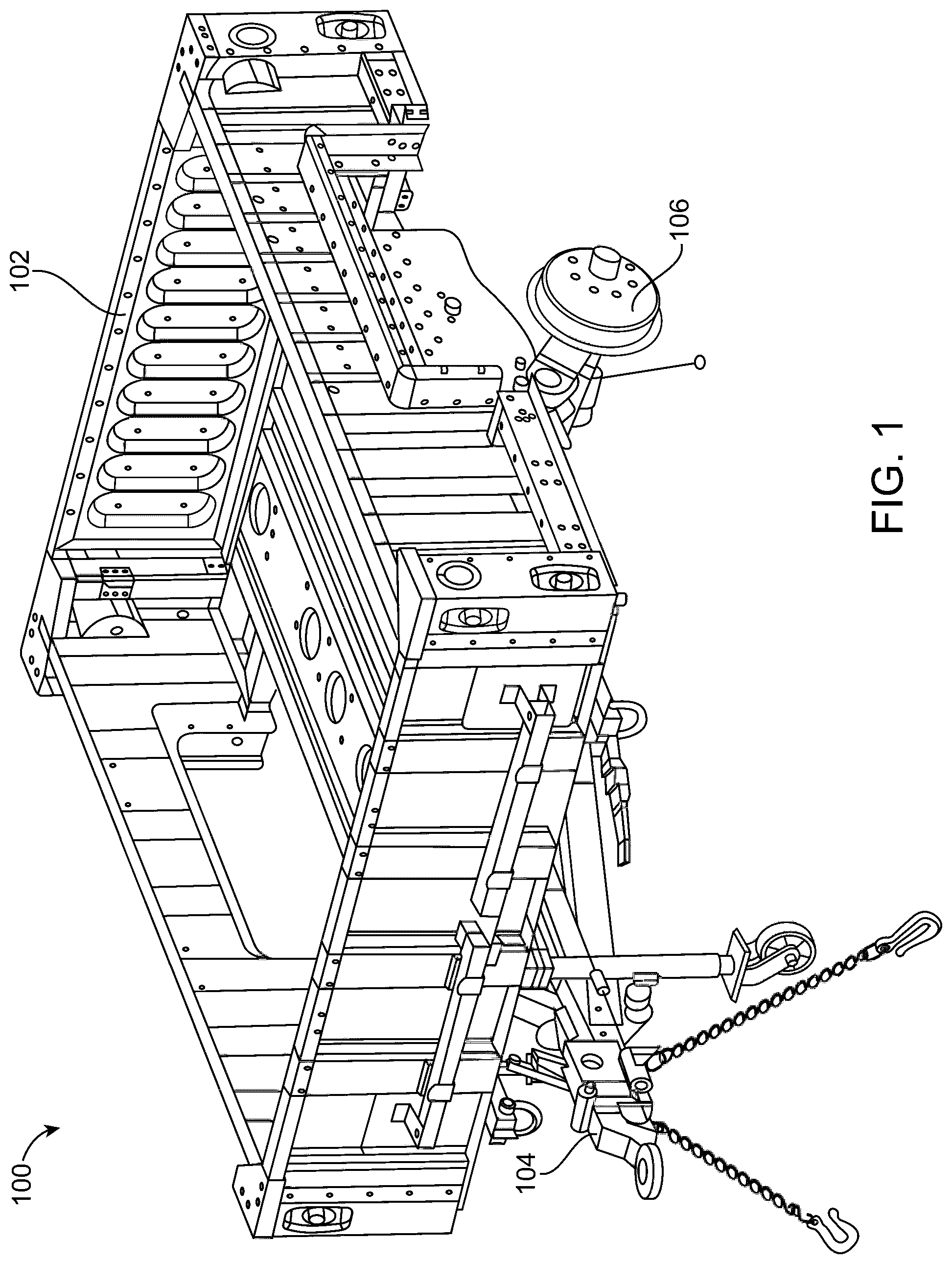 Patent US12304271 Figure 1 – Trailer suspension