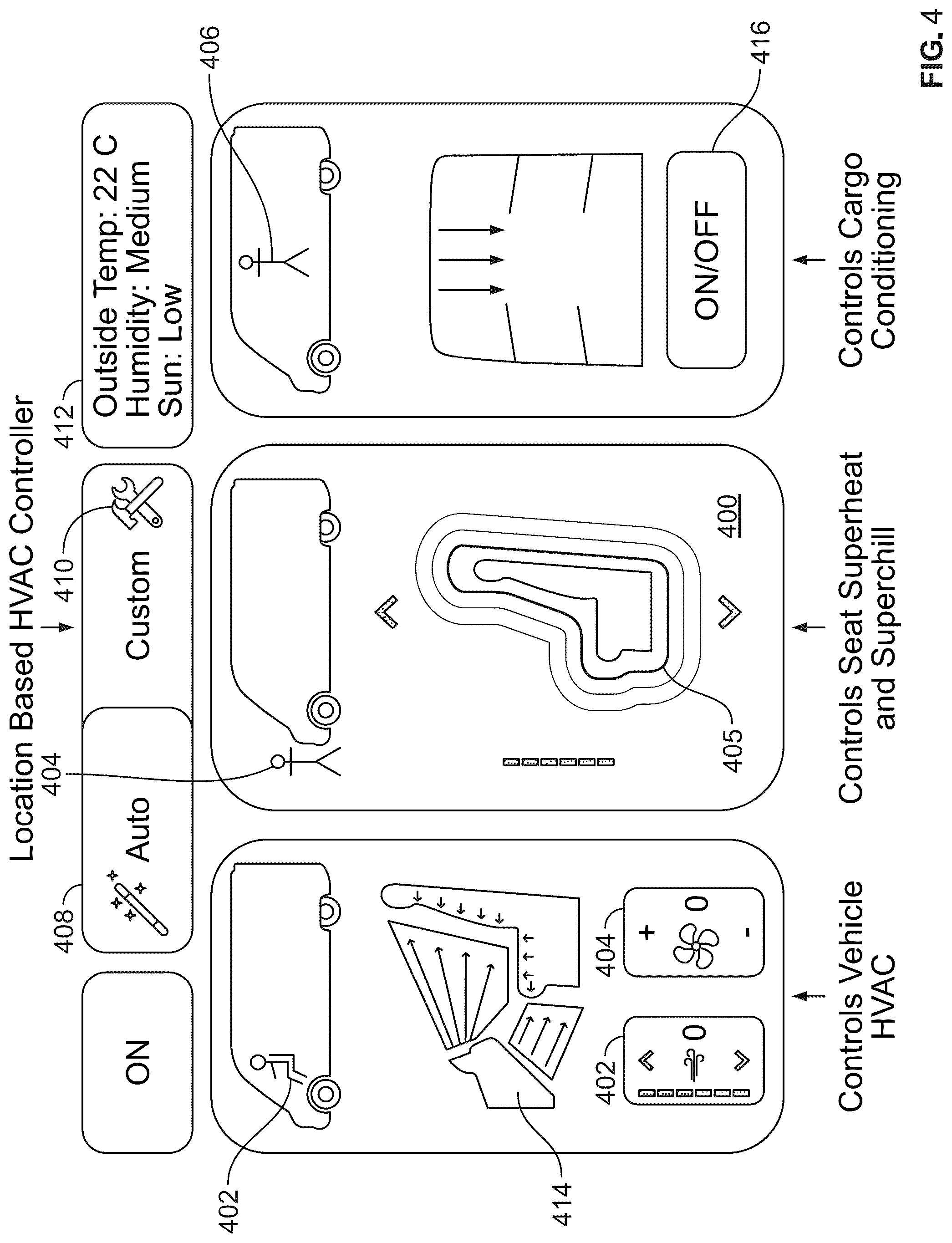 Patent US12304274 Figure 5 – Vehicle seat for storing thermal energy for occupant comfort