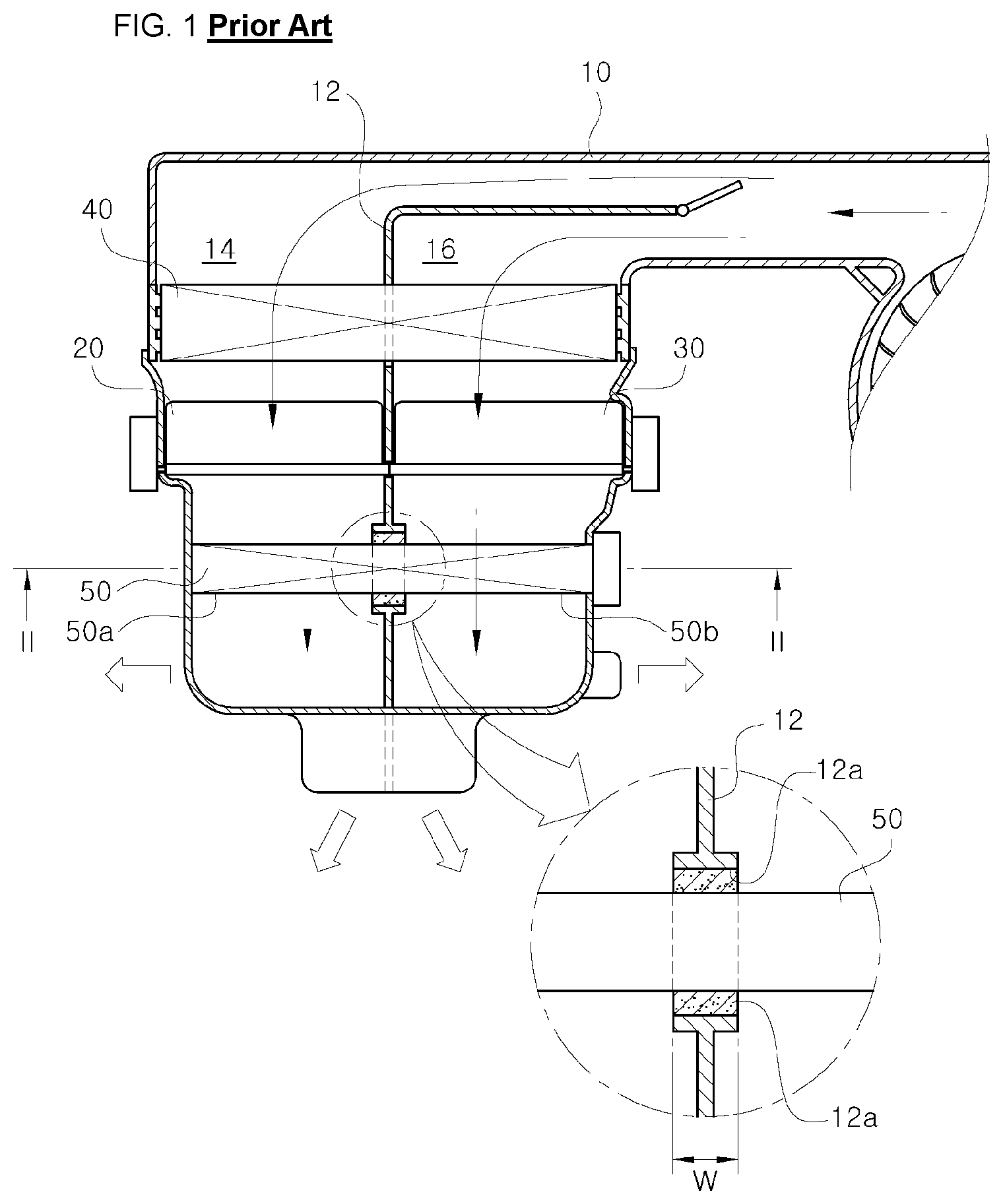 Patent US12304275 — Vehicular air conditioning system — Figure 1