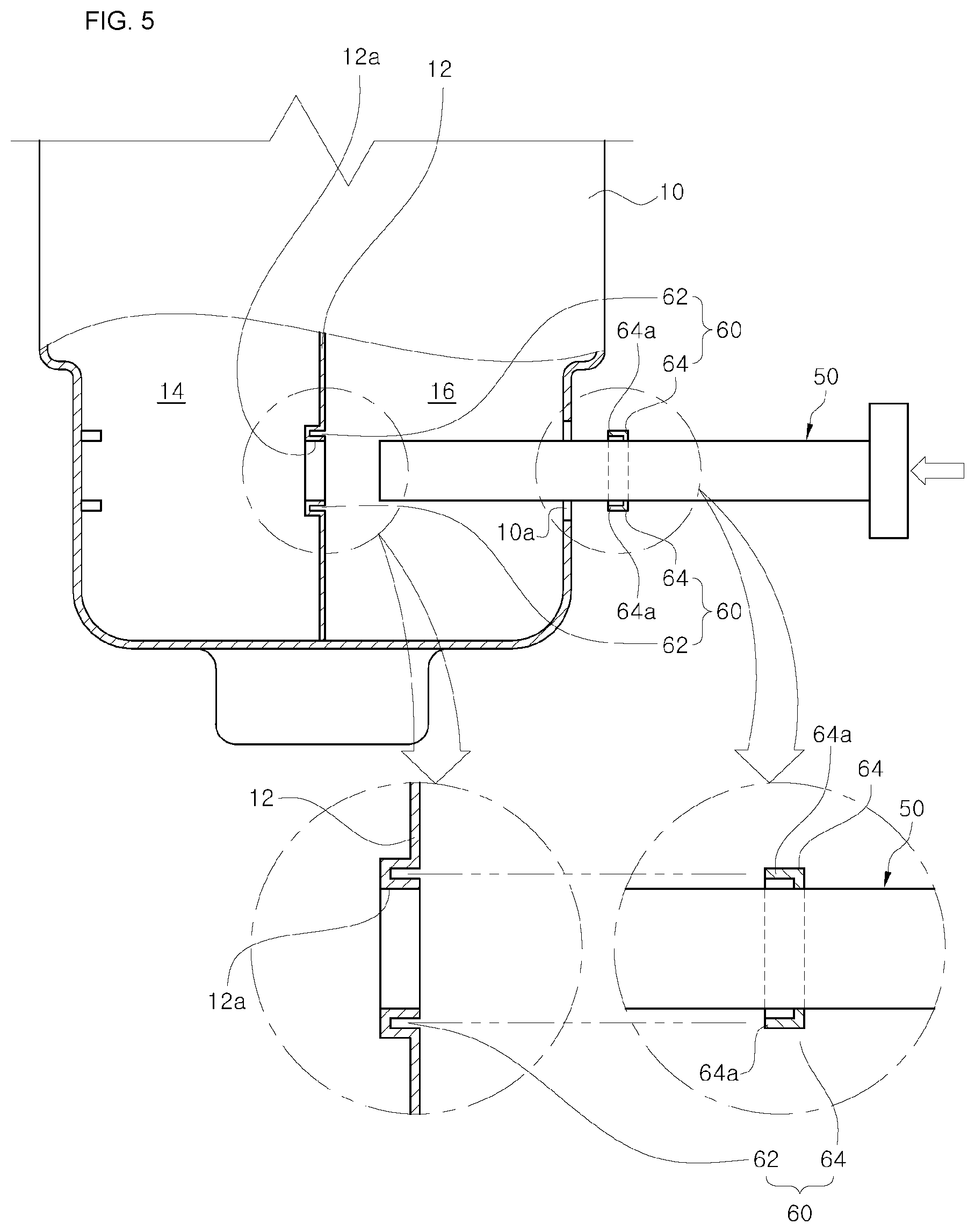 Patent US12304275 Figure 5 – Vehicular air conditioning system