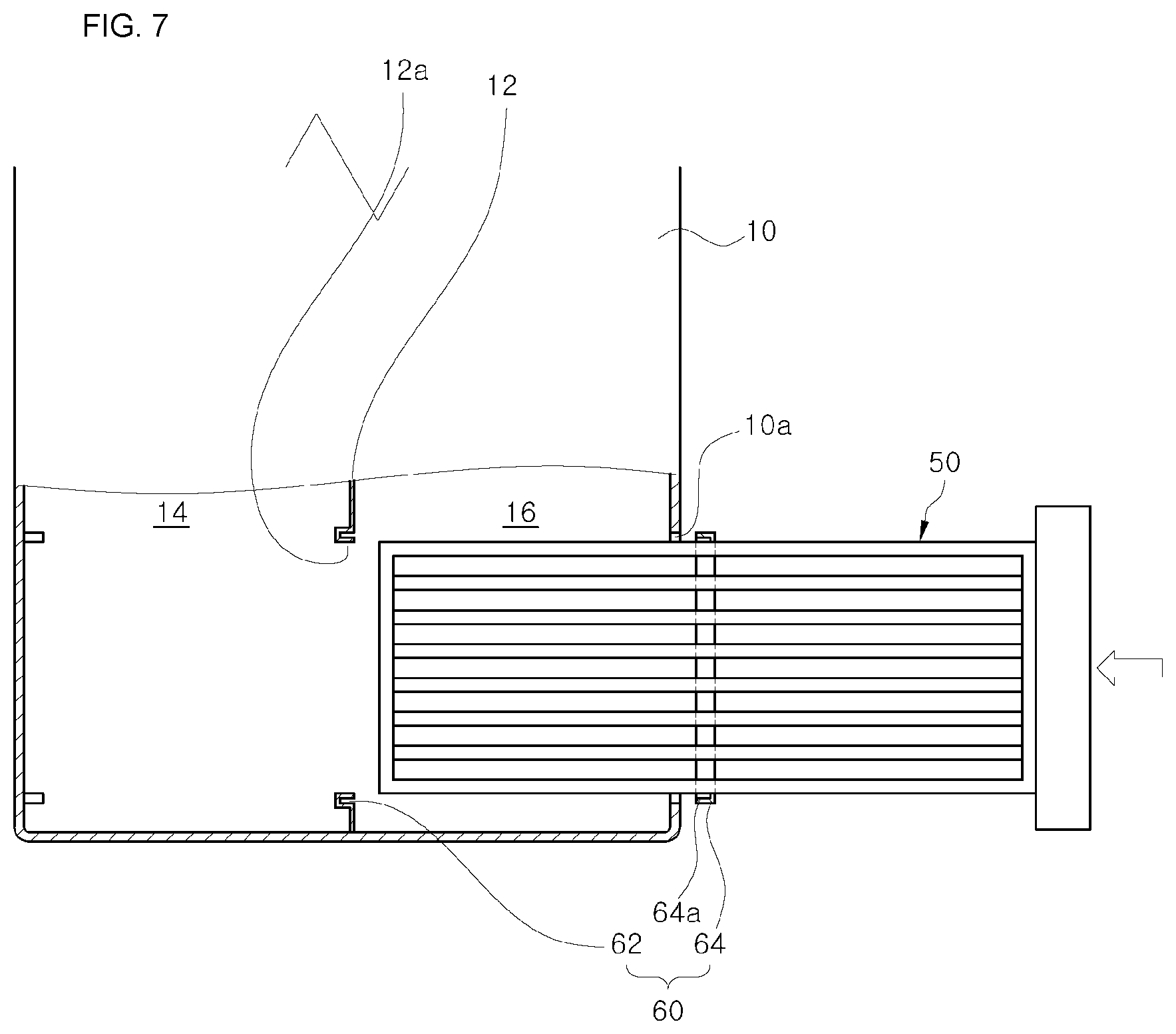 Patent US12304275 Figure 7 – Vehicular air conditioning system