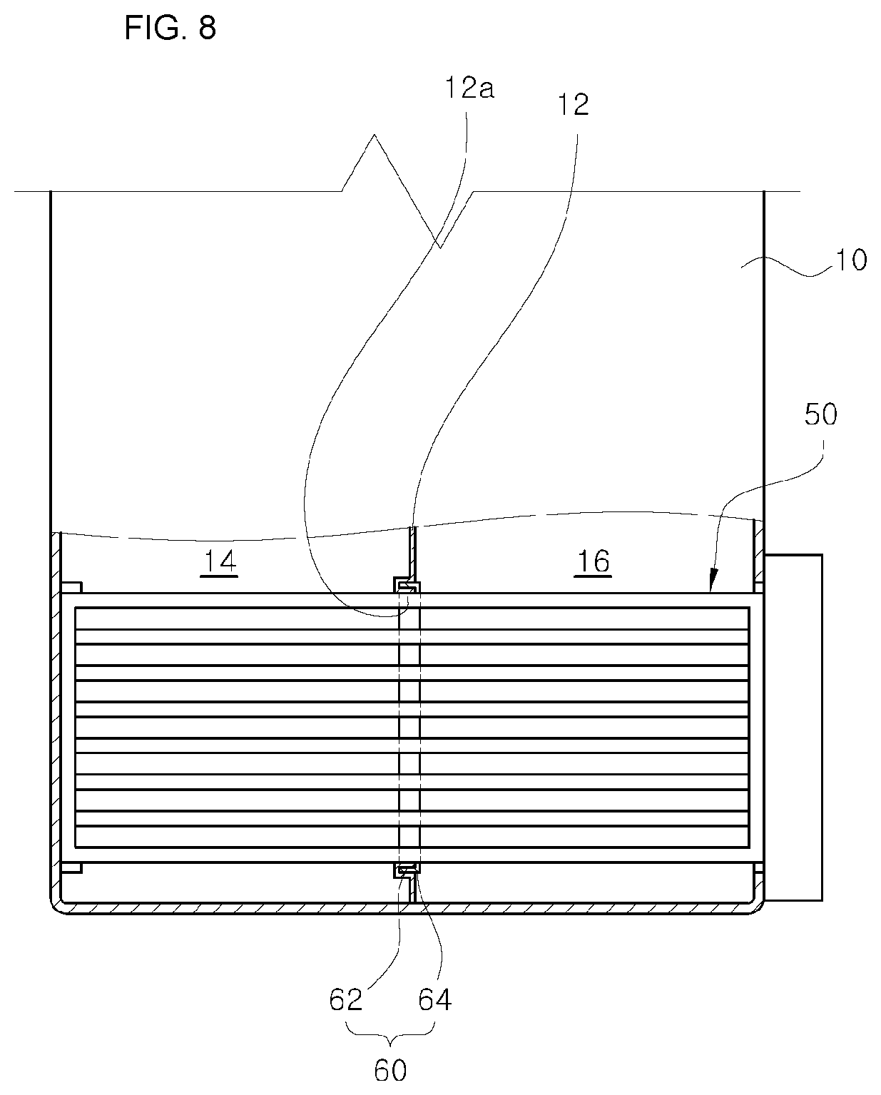 Patent US12304275 Figure 8 – Vehicular air conditioning system