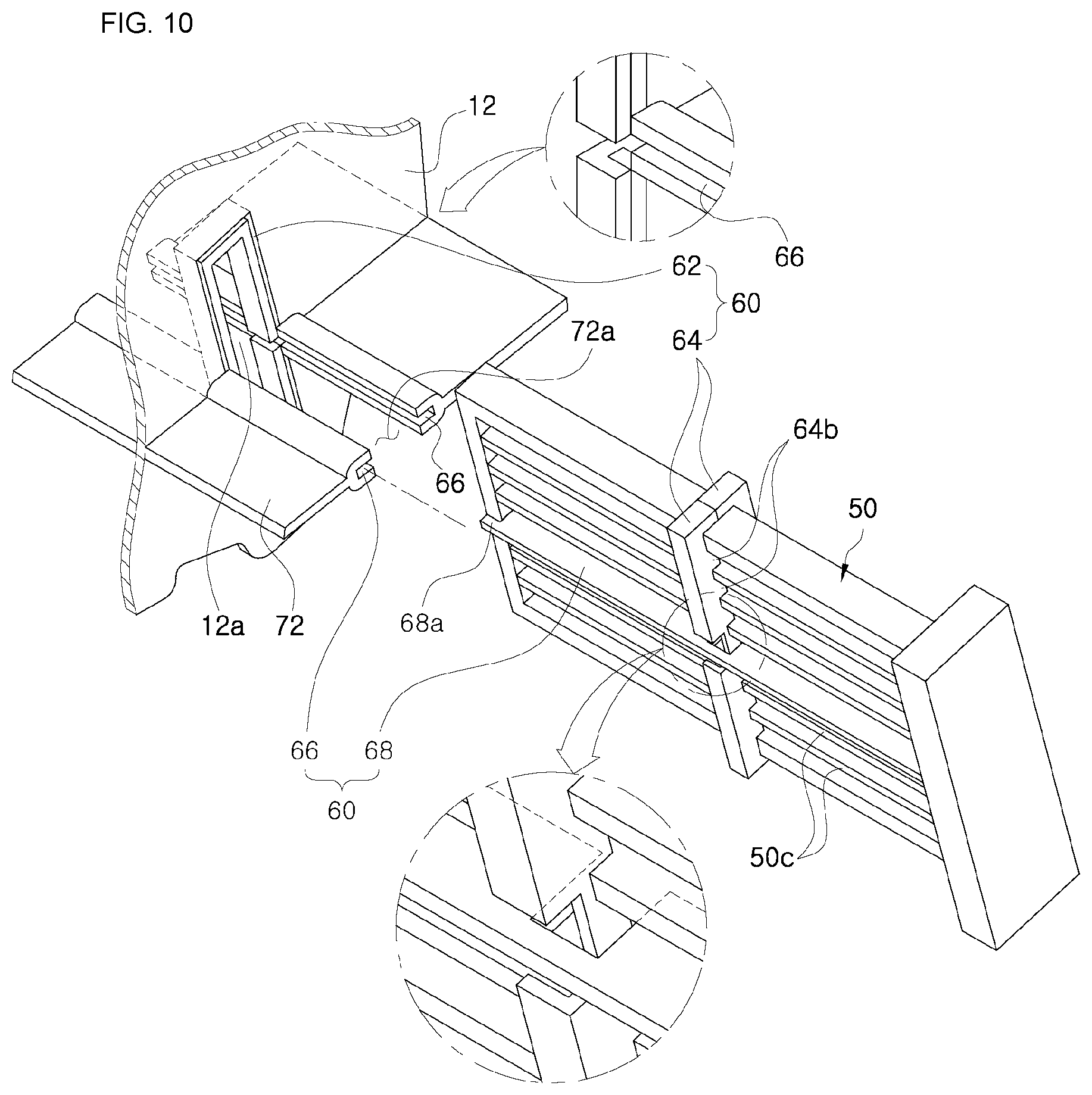 Patent US12304275 Figure 10 – Vehicular air conditioning system