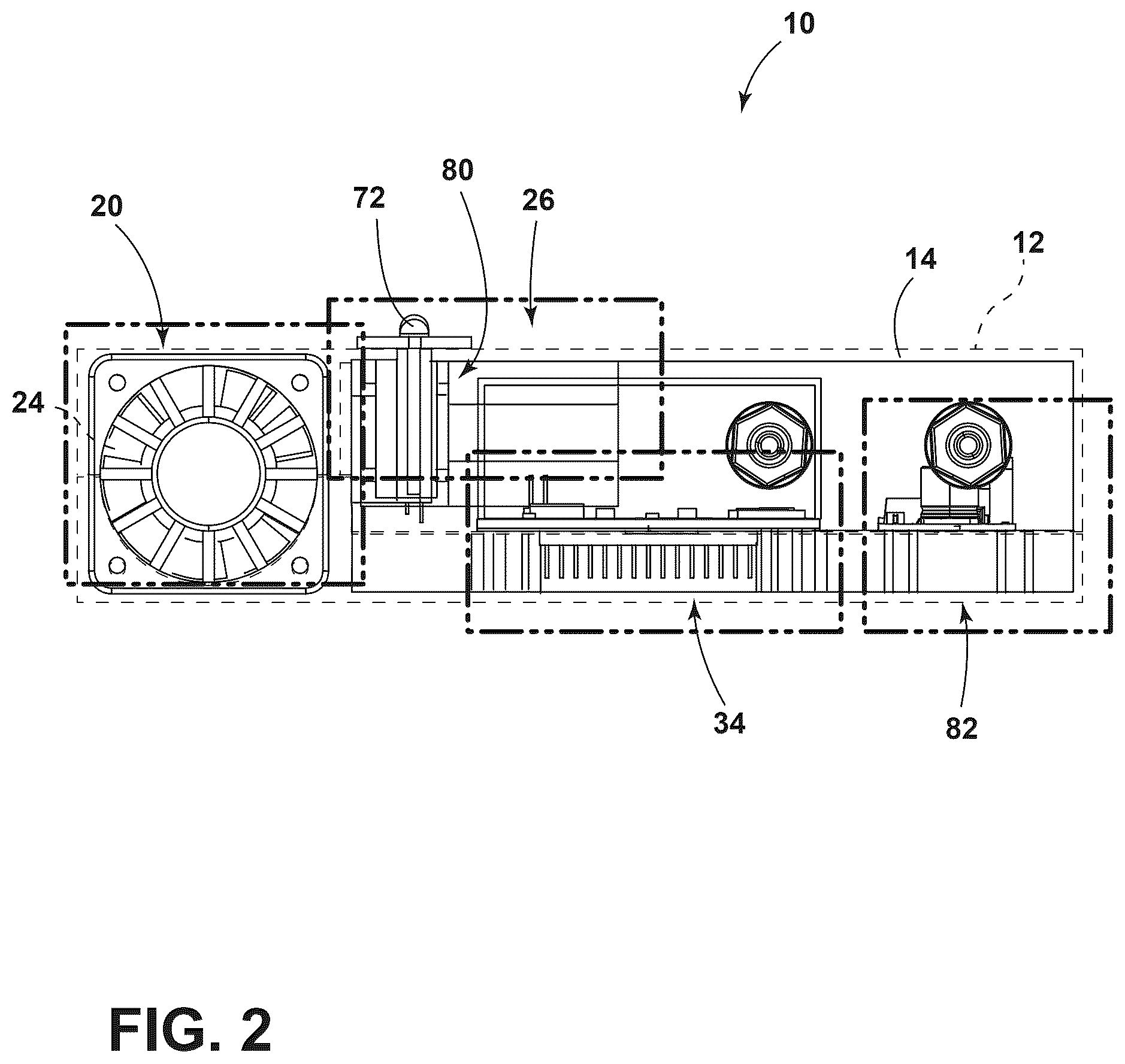 Patent US12304278 Figure 2 – Air monitoring system for vehicle interior