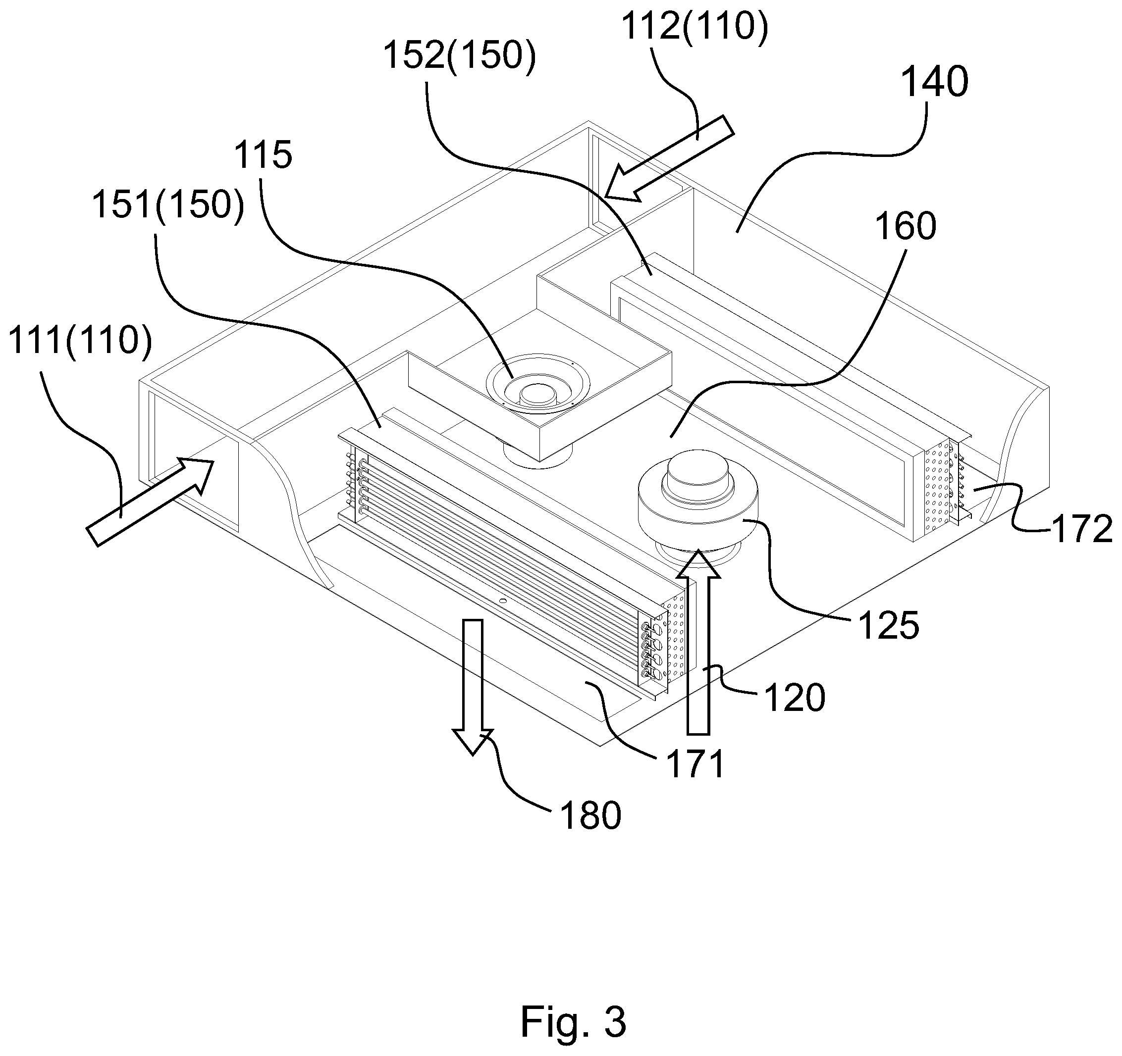 Patent US12304279 Figure 3 – System and a method for mixing air for a vehicle HVAC component