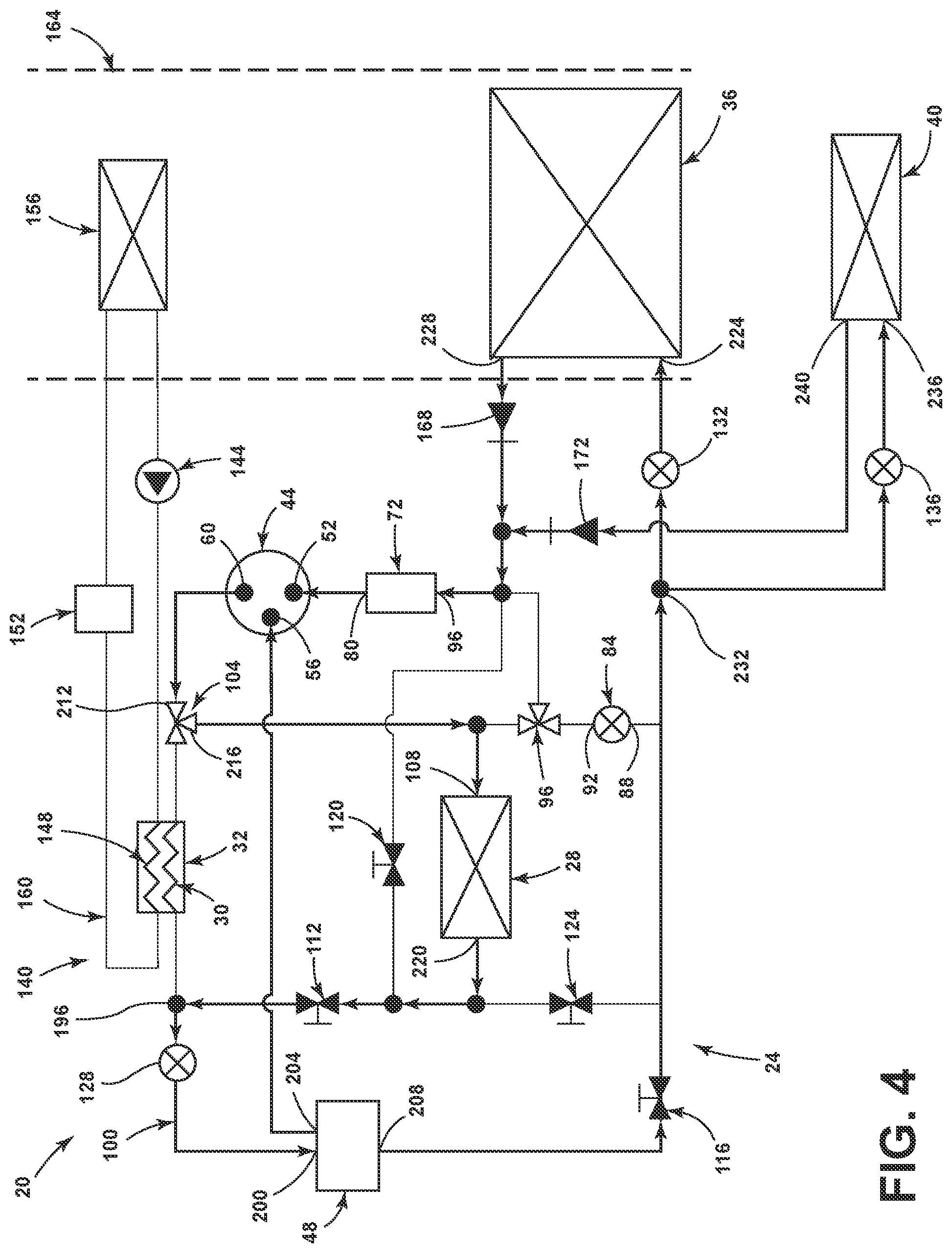 Patent US12304283 Figure 5 – Heat pump for a vehicle
