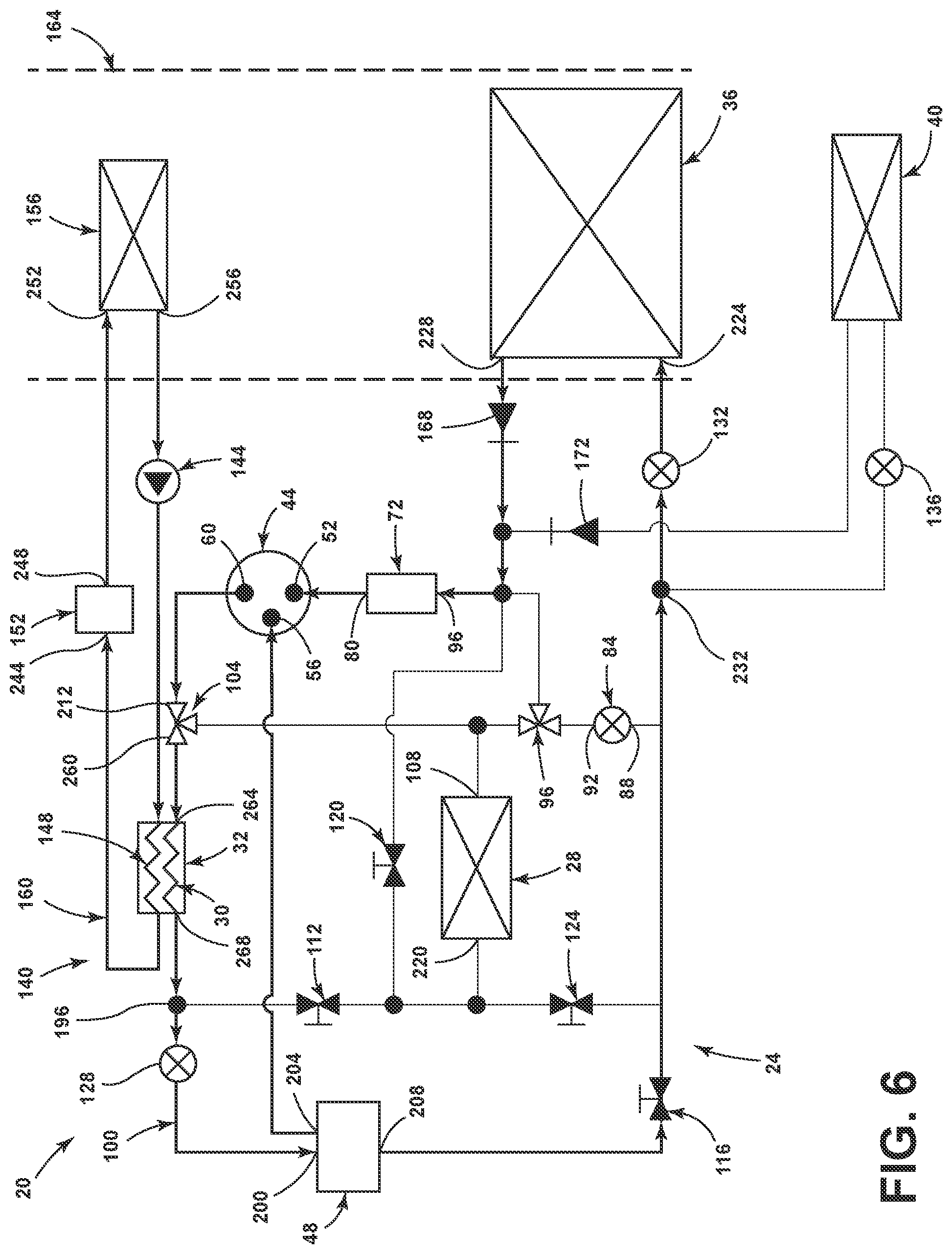 Patent US12304283 Figure 7 – Heat pump for a vehicle