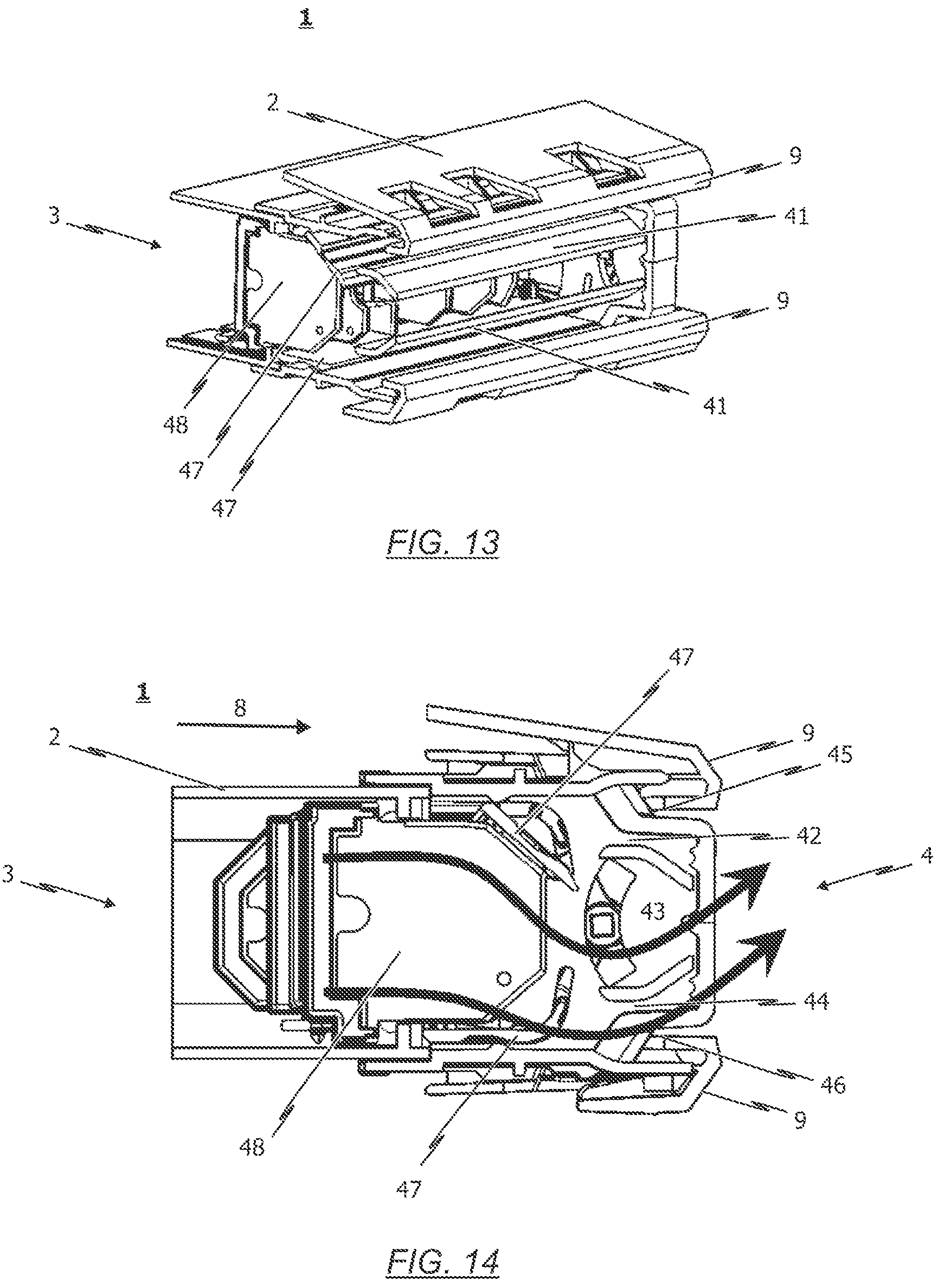 Patent US12304284 Figure 7 – Air vent for a vehicle