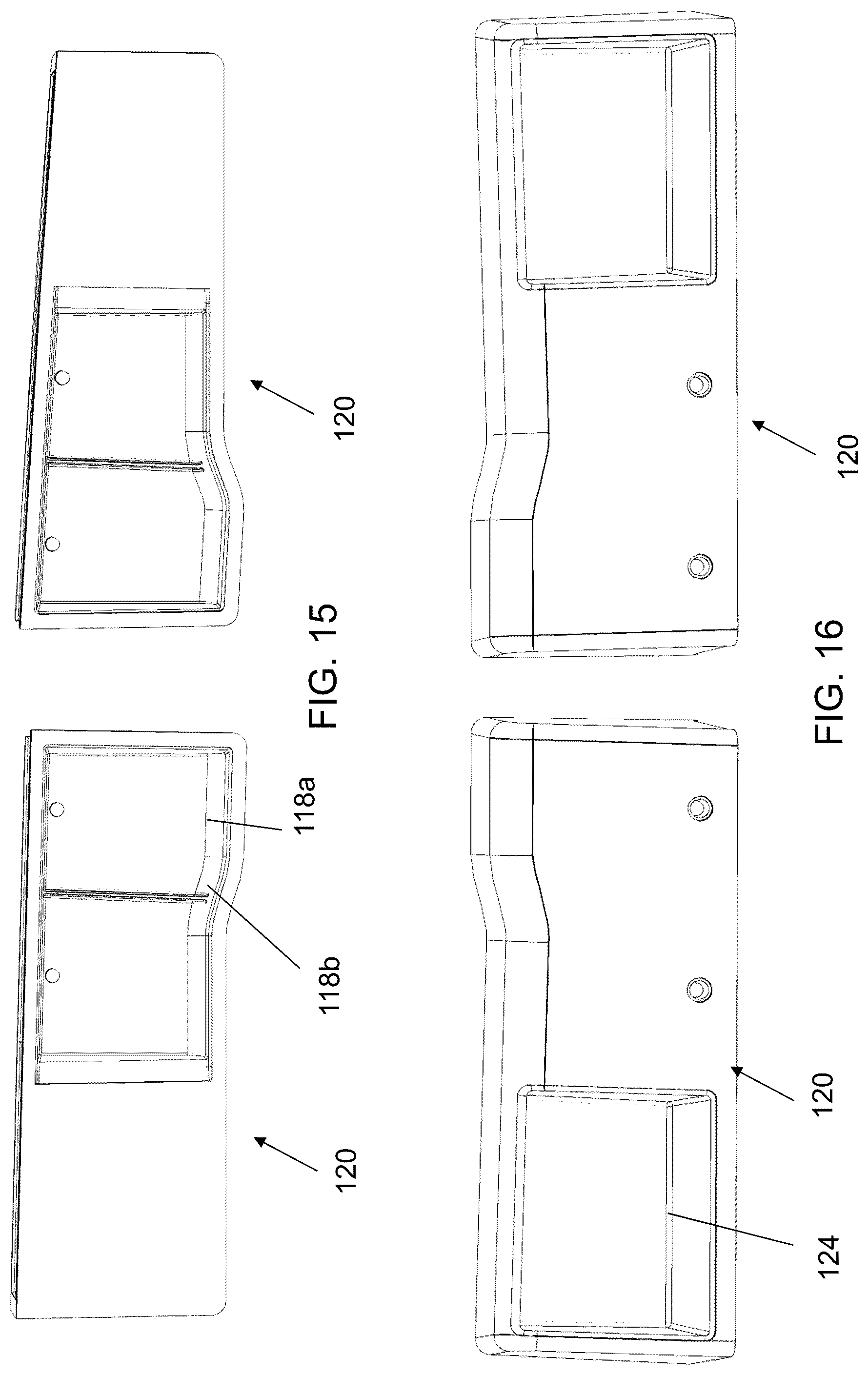 Patent US12304286 Figure 13 – Removable vehicular window panel with integrated latching element and carrying handle